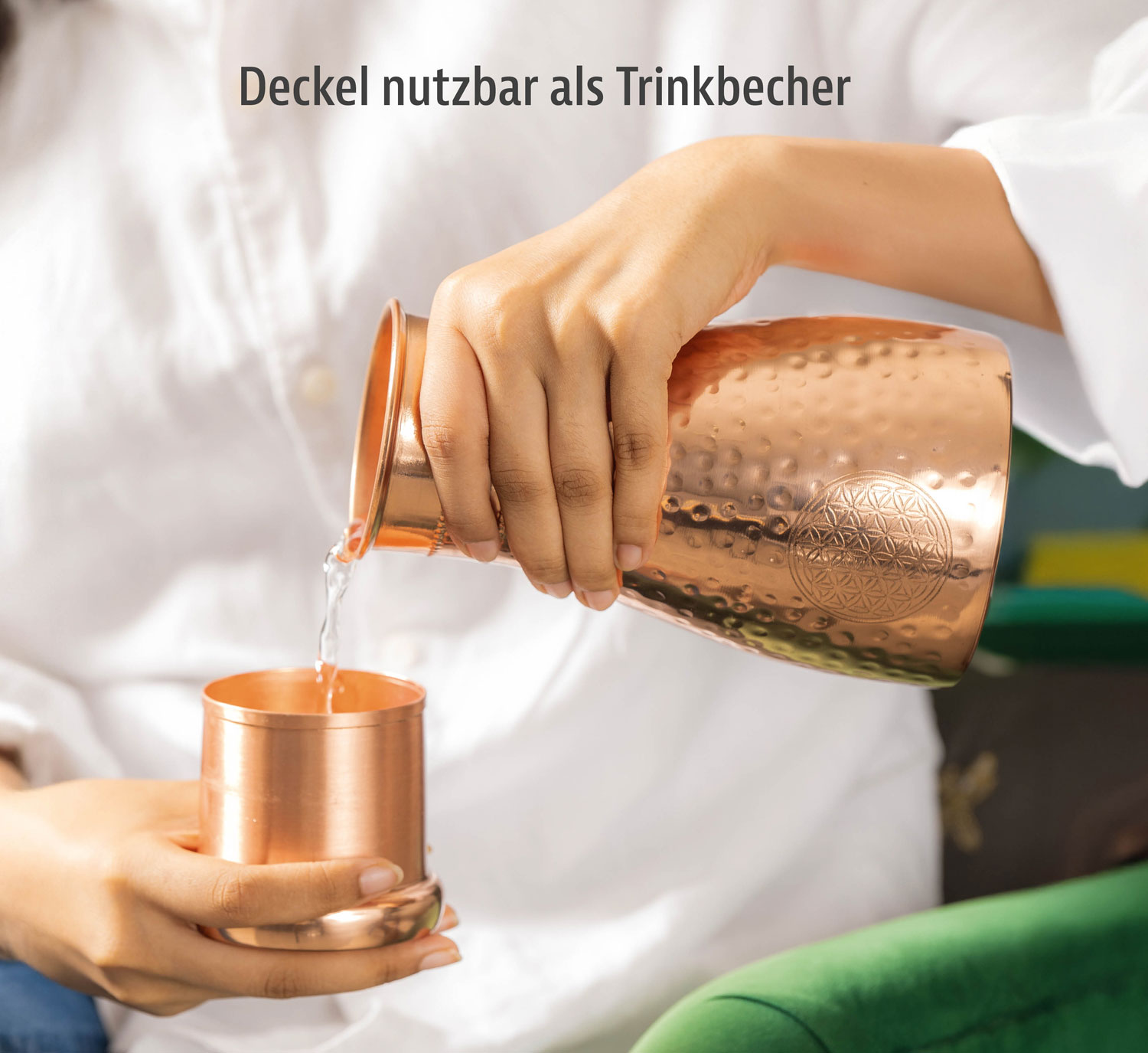 Kupferkanne Blume des Lebens02