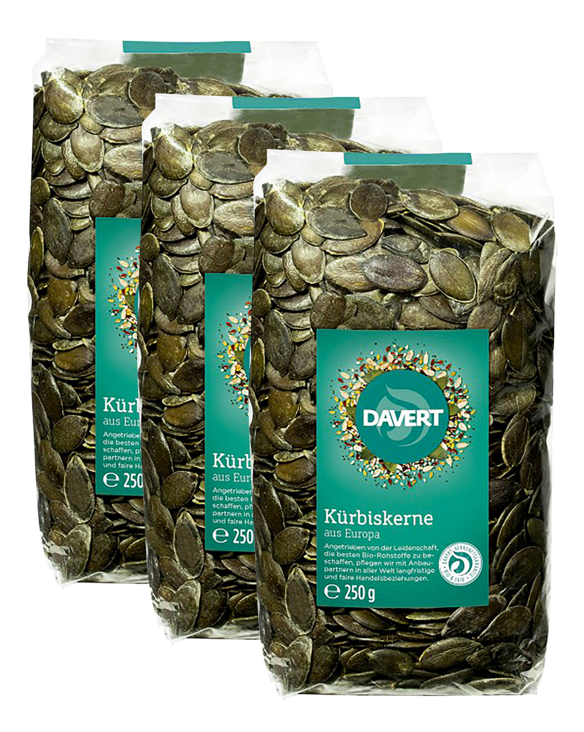 3er-Pack Krbiskerne Bio