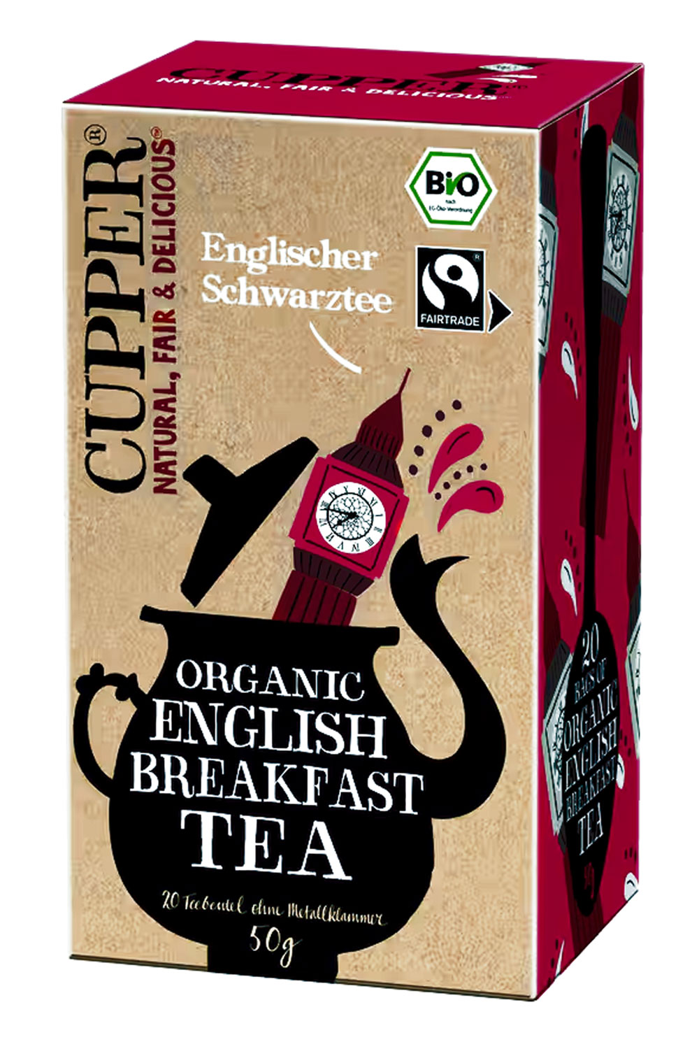 Cupper English Breakfast Tea Bio