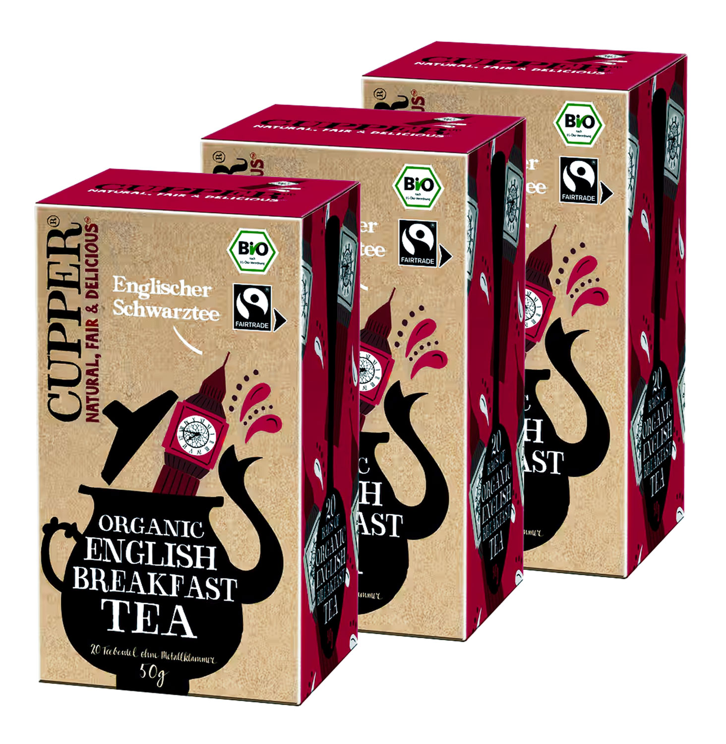 Cupper English Breakfast Tea Bio