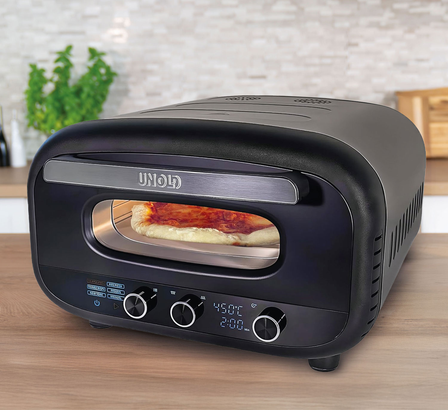 UNOLD Pizza- und Pinsaofen Don Alfredo