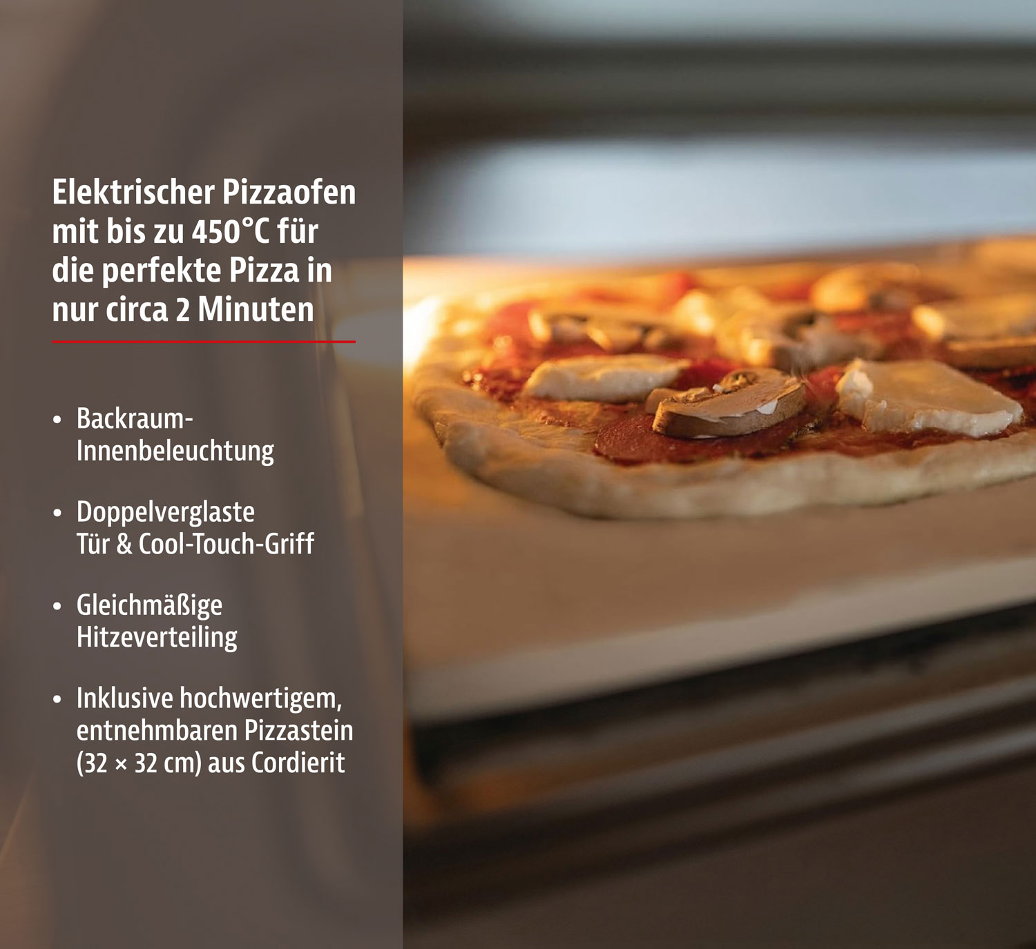 UNOLD Pizza- und Pinsaofen Don Alfredo02