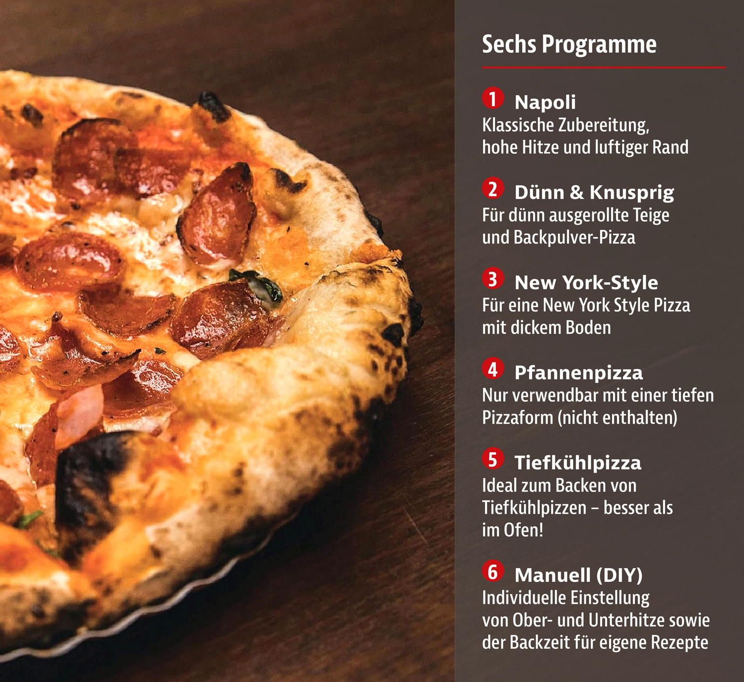 UNOLD Pizza- und Pinsaofen Don Alfredo03