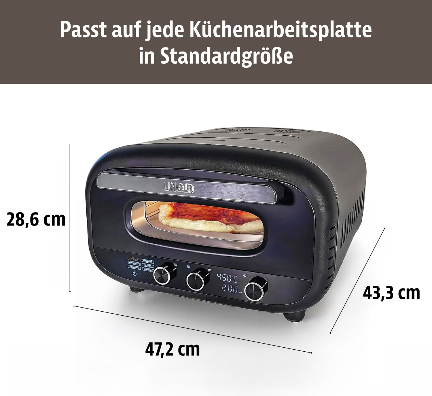 UNOLD Pizza- und Pinsaofen Don Alfredo04