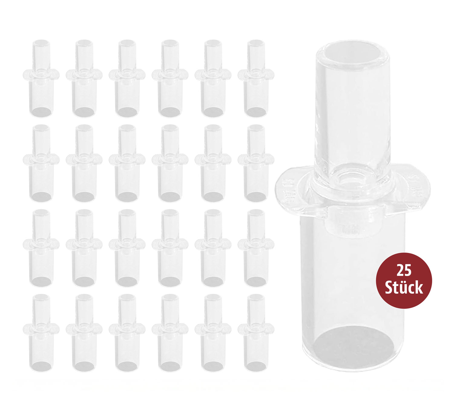  25er-Pack Mundstcke fr ACE AF-33 Alkoholtester 01