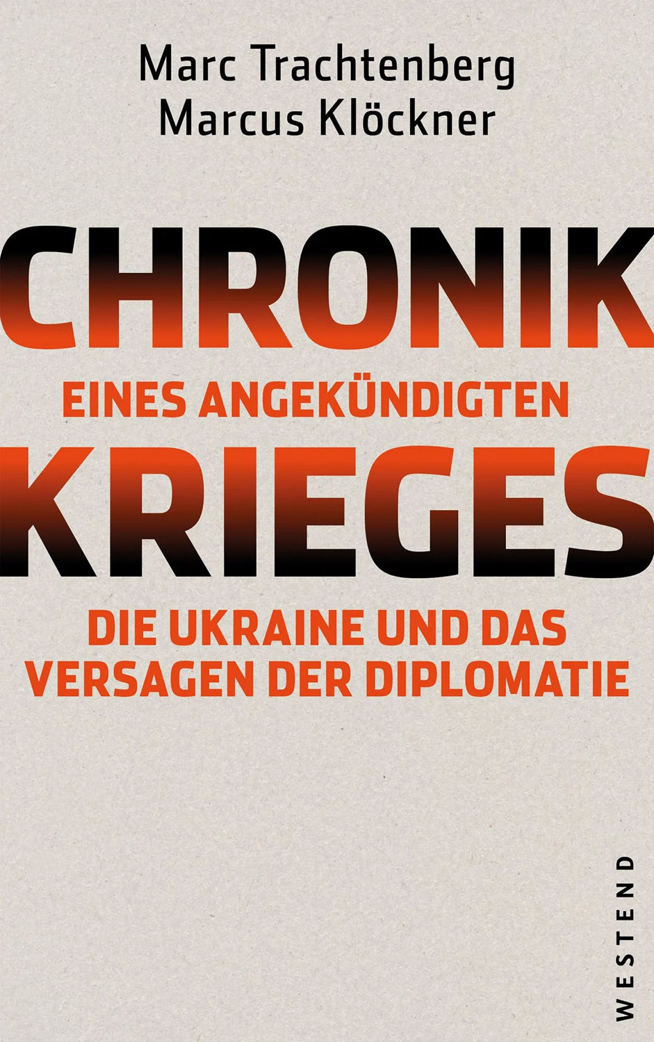 Chronik eines angekndigten Krieges