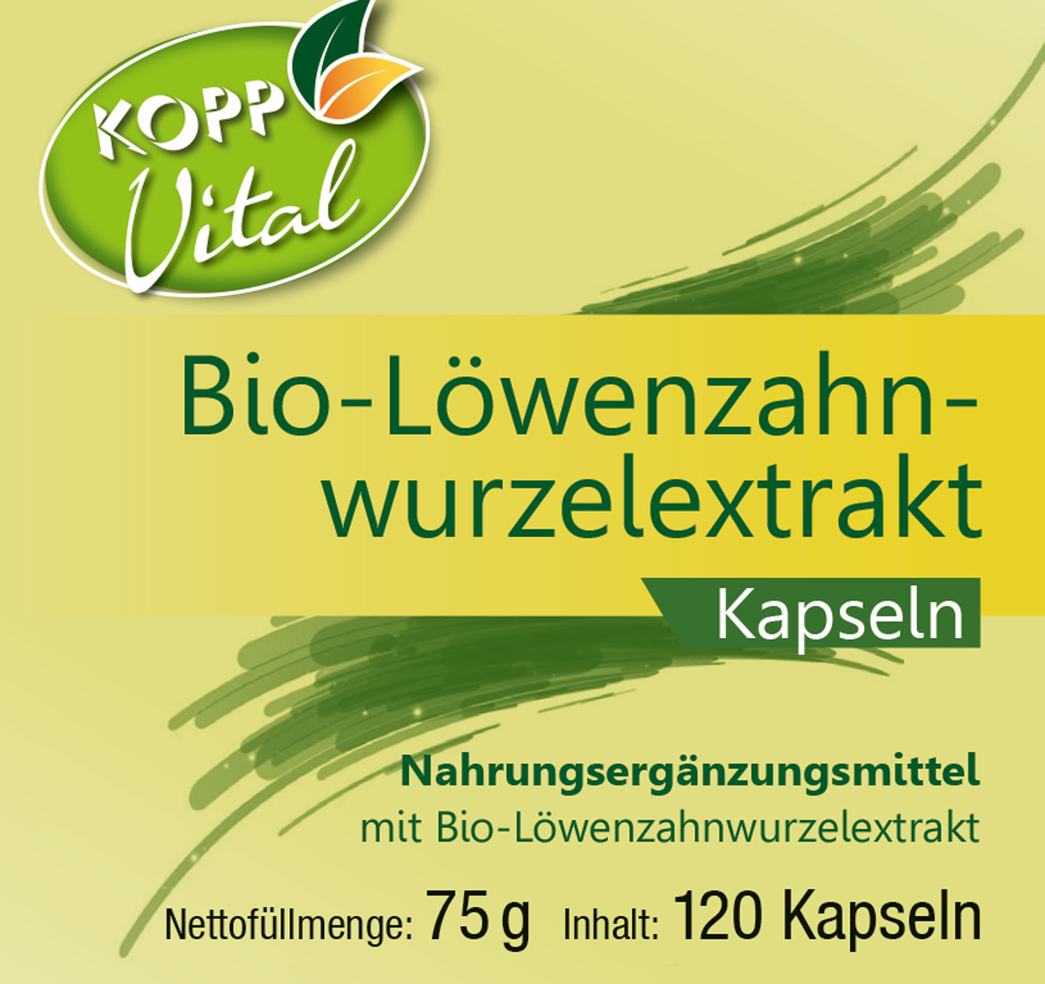 Kopp Vital   Lwenzahnwurzelextrakt / 500 mg / 120 Kapseln01
