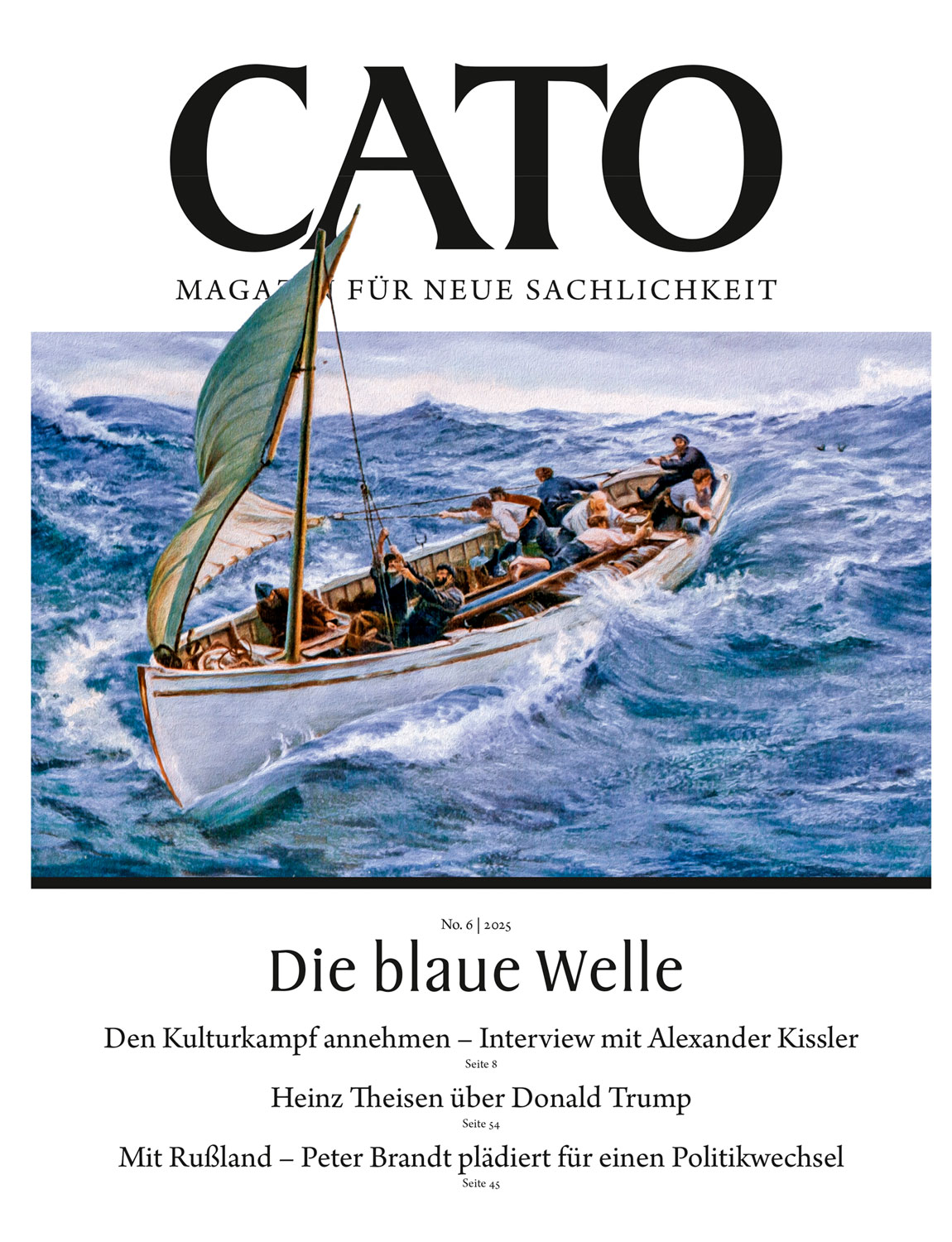  CATO - Magazin fr neue Sachlichkeit Nr. 6/2025 