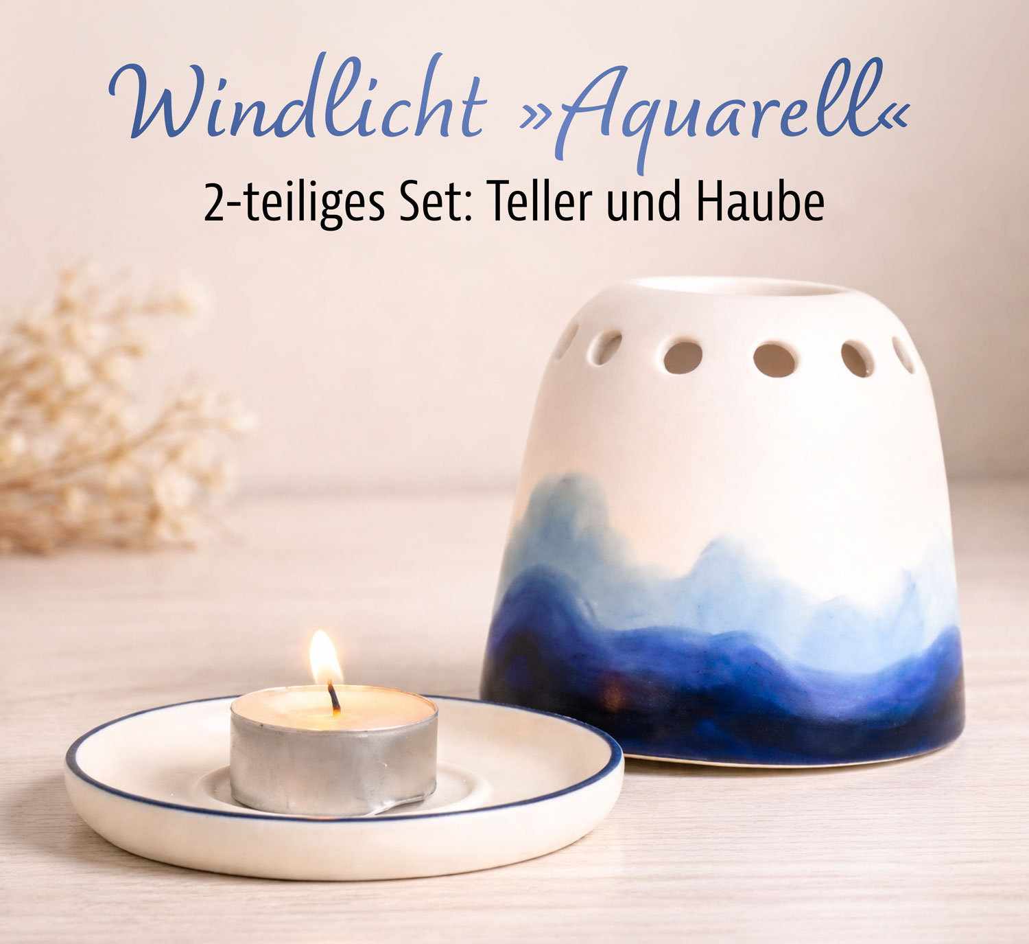 Windlicht �Aquarell�01