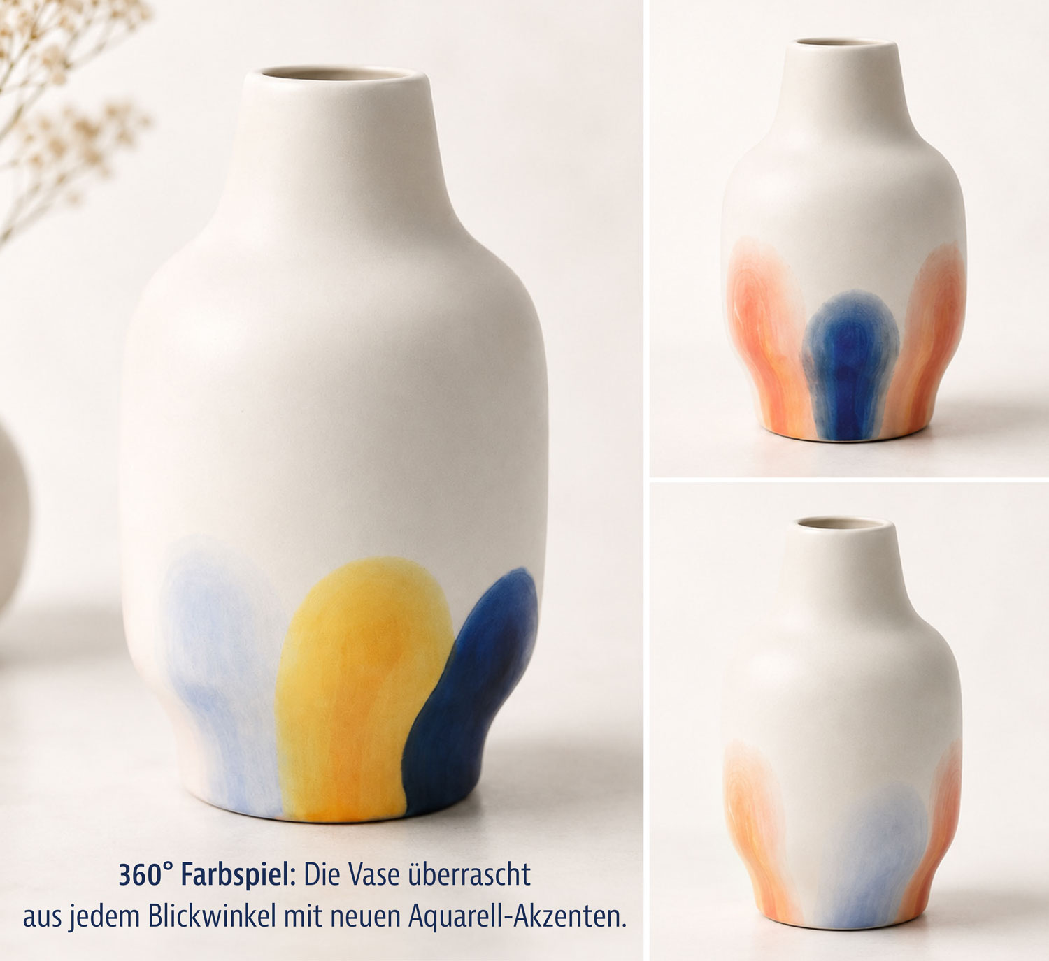 Dekovase �Aquarell� - gro�01