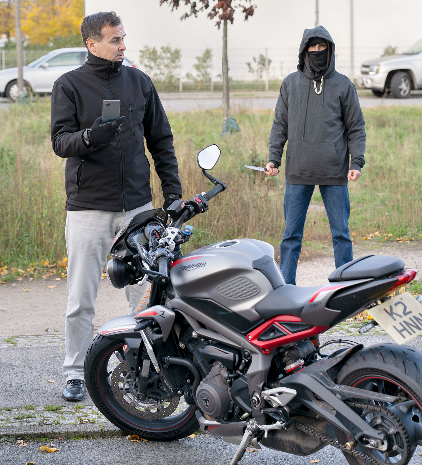 Schnittschutzjacke Oldenburg - Navy07