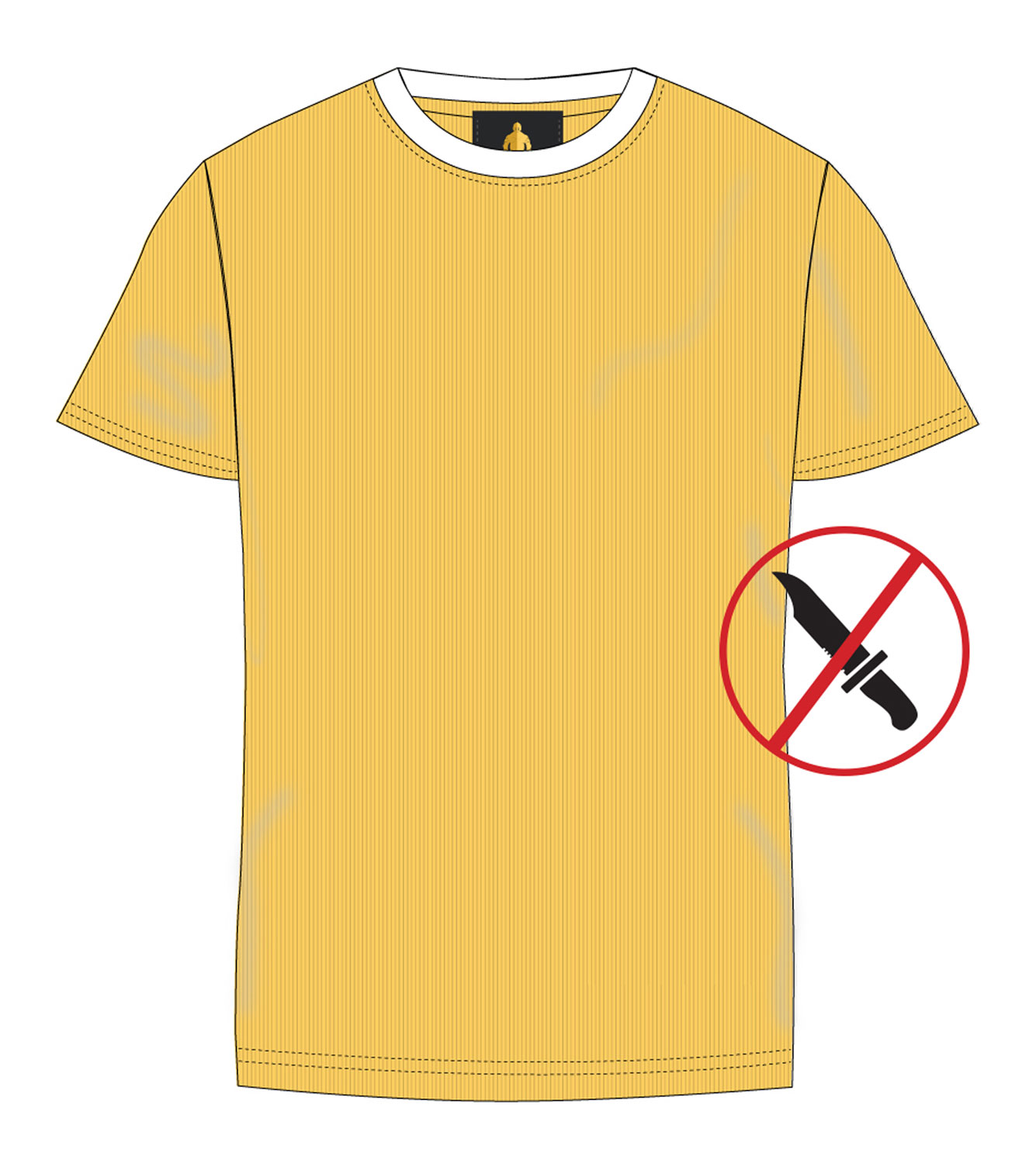 Schnittschutz-T-Shirt Coburg - Schwarz03