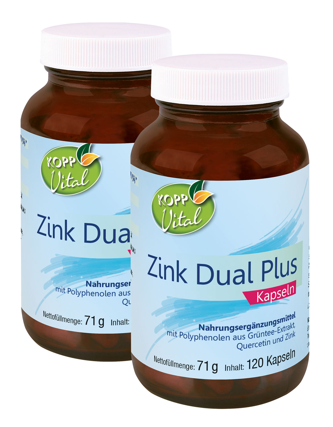 Kopp Vital   Zink Dual Plus / 25 mg / 120 Kapseln