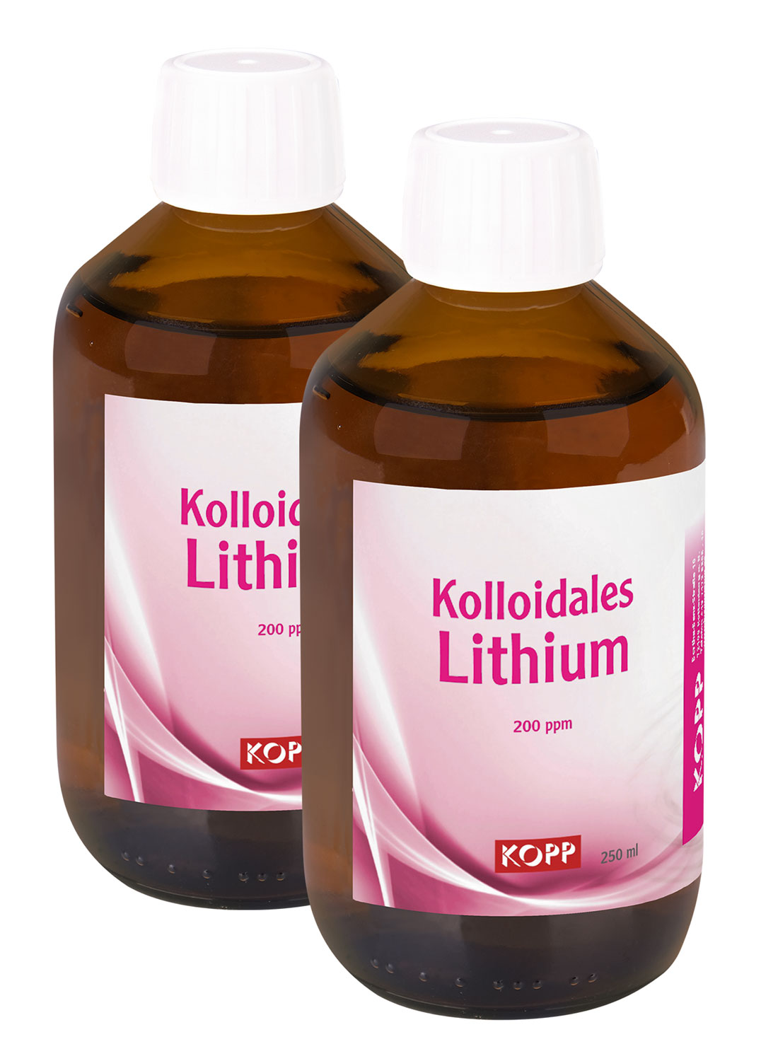 Kolloidales Lithium Konzentration 200 ppm / 2 mg Lithium je 10 ml / hochrein