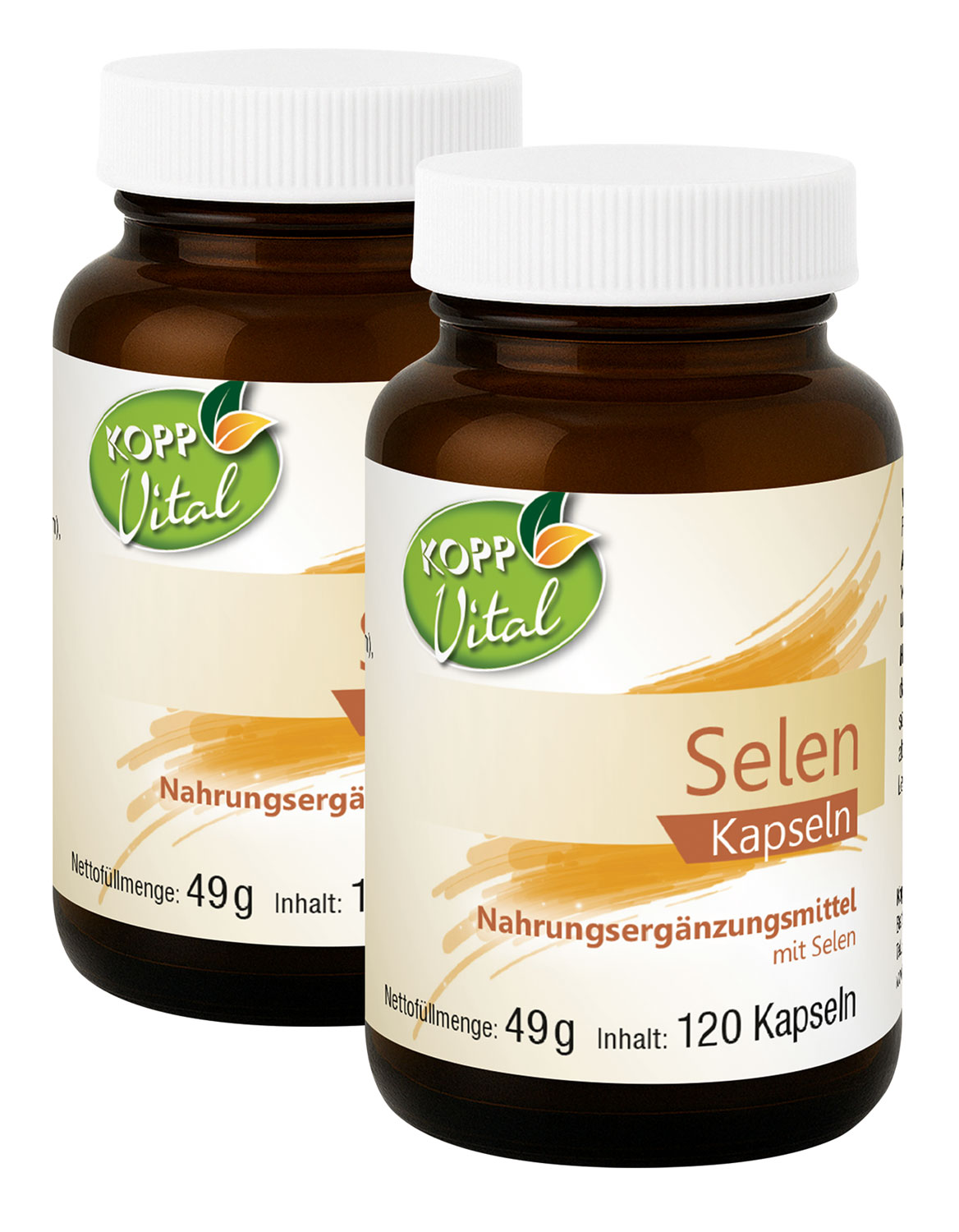 Kopp Vital   Selen / 200 g / aus Natriumselenit / 120 Kapseln