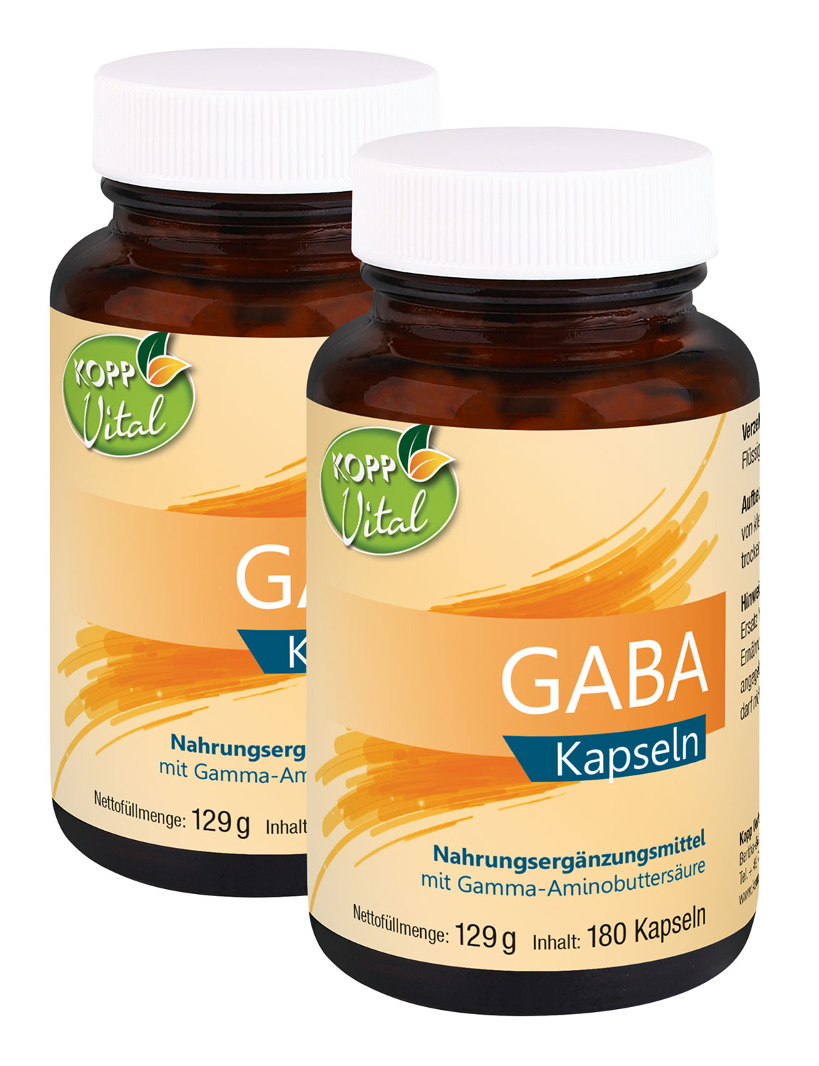 Kopp Vital GABA / 600 mg / 180 Kapseln