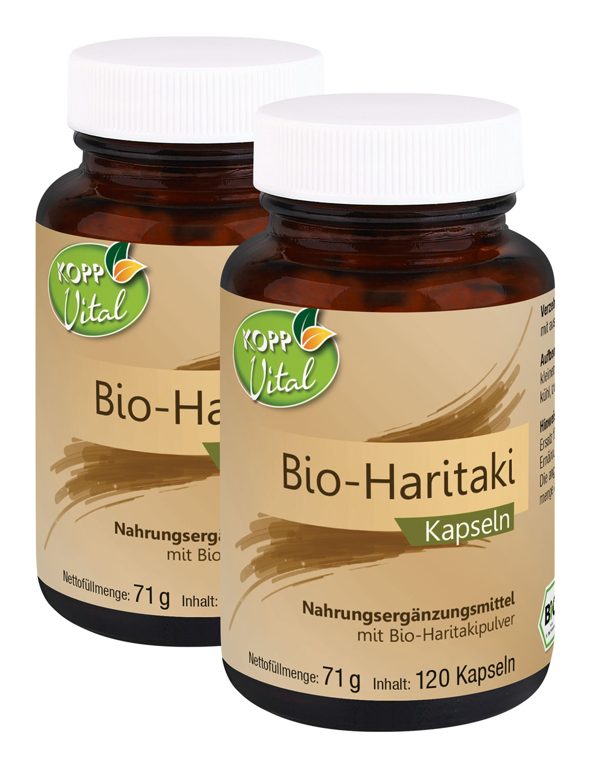 Kopp Vital   Bio-Haritaki / 500 mg / 120 Kapseln