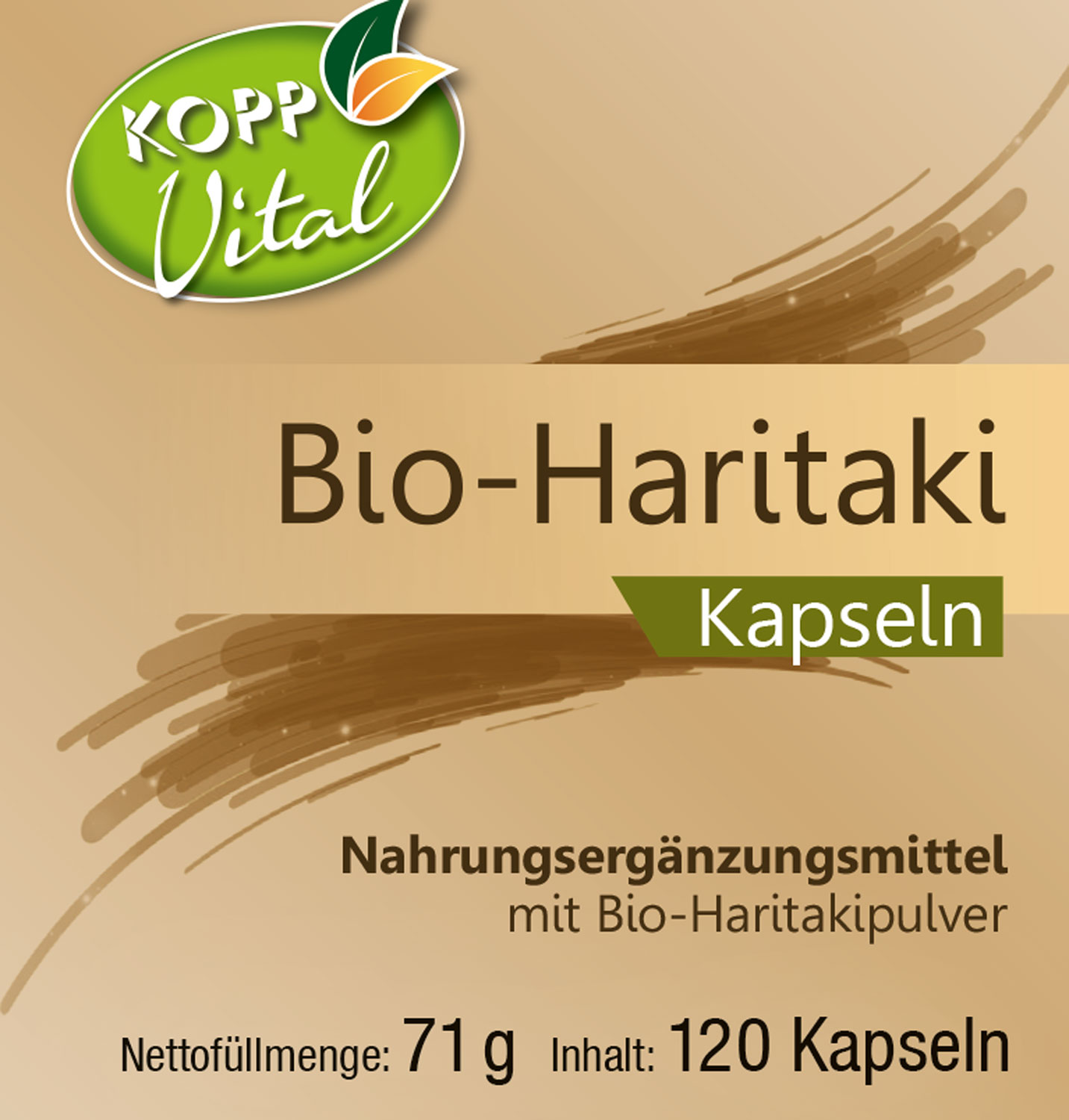 Kopp Vital   Bio-Haritaki / 500 mg / 120 Kapseln01