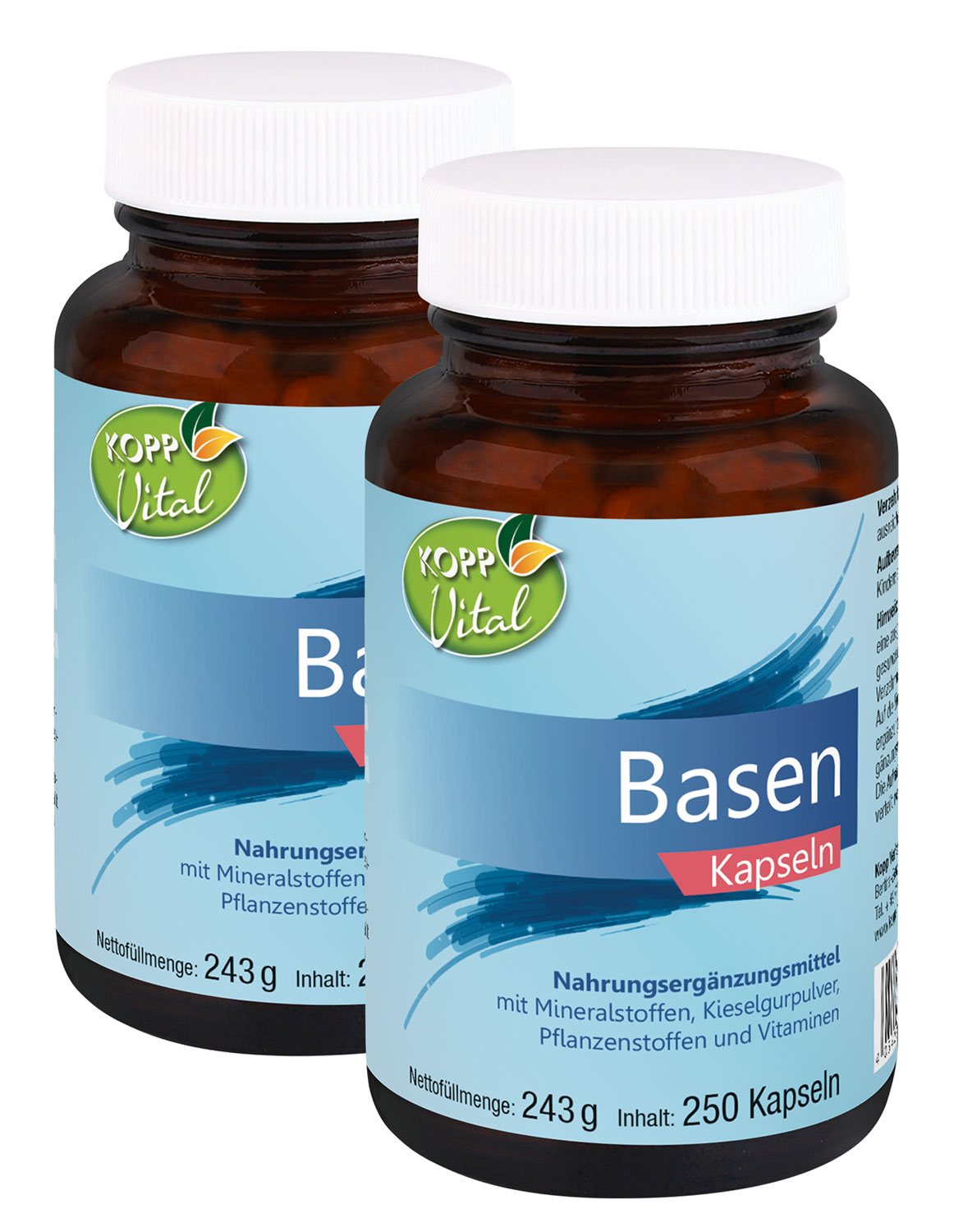 Kopp Vital   Basen Kapseln / 250 Kapseln