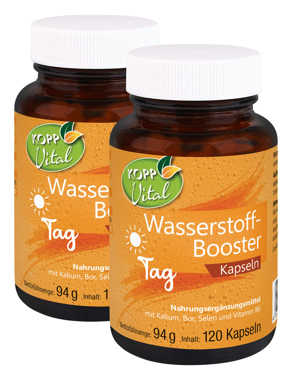 Kopp Vital   Wasserstoff-Booster Tag / 120 Kapseln