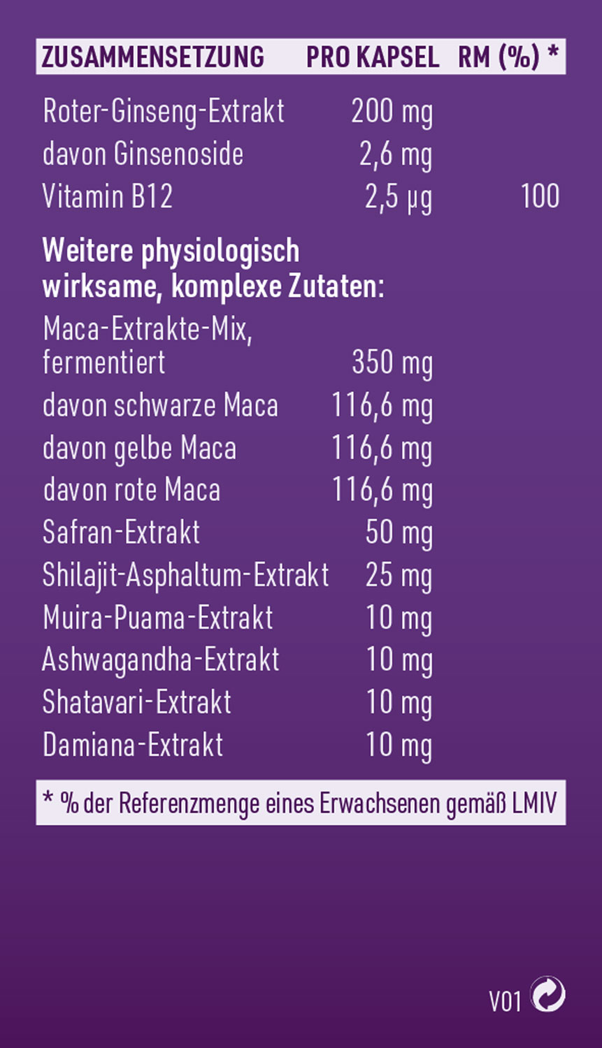 Kopp Vital   Maca fr Frauen fermentiert / 350 mg / 30 Kapseln04
