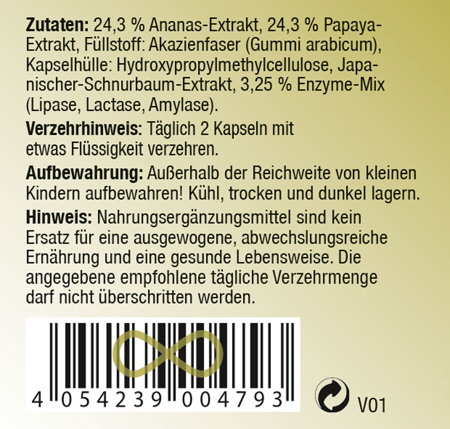 Kopp Vital   Enzymkomplex / 60 Kapseln02