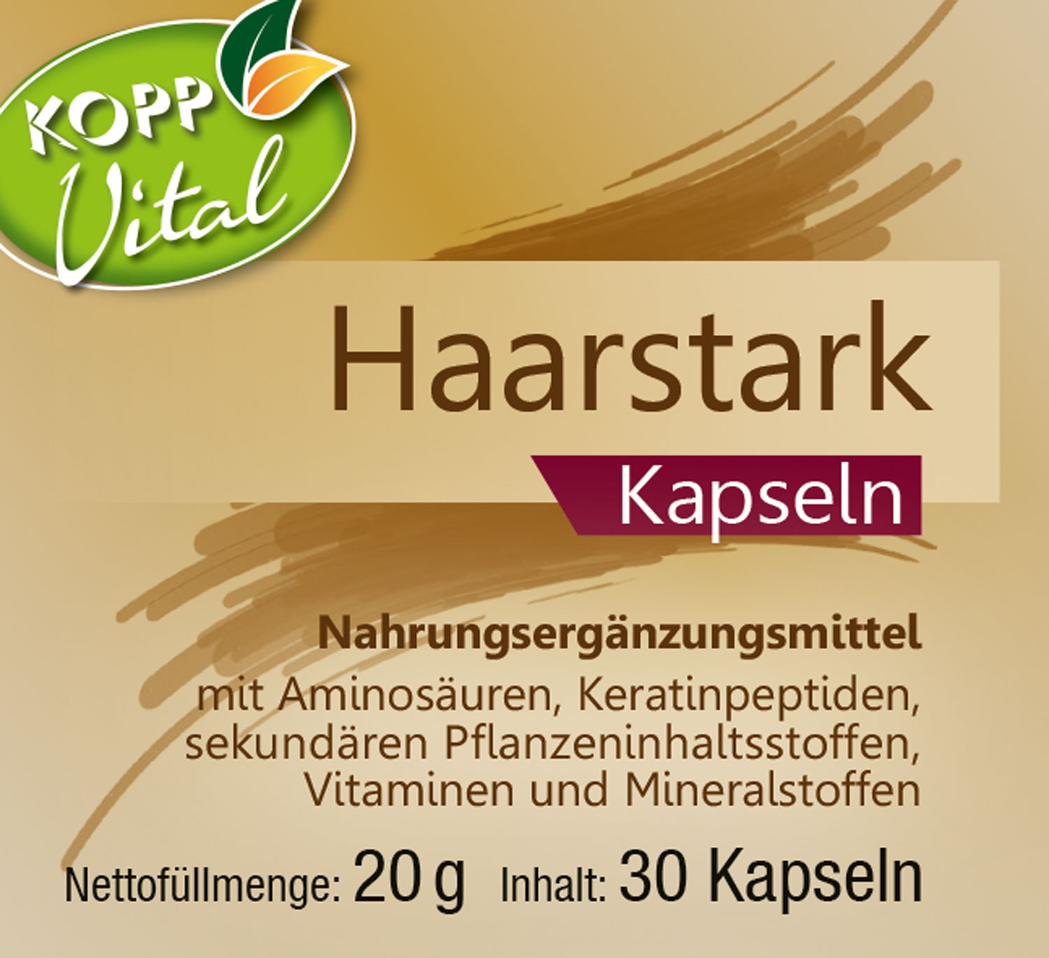 Kopp Vital   Haarstark / 30 Kapseln01