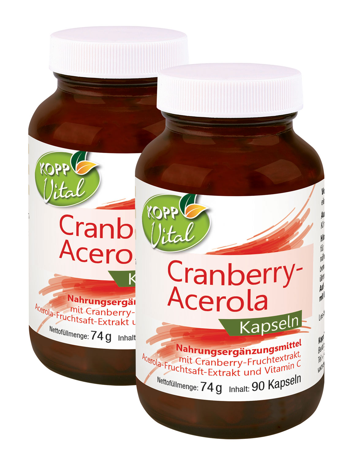 Kopp Vital   Cranberry-Acerola / 90 Kapseln