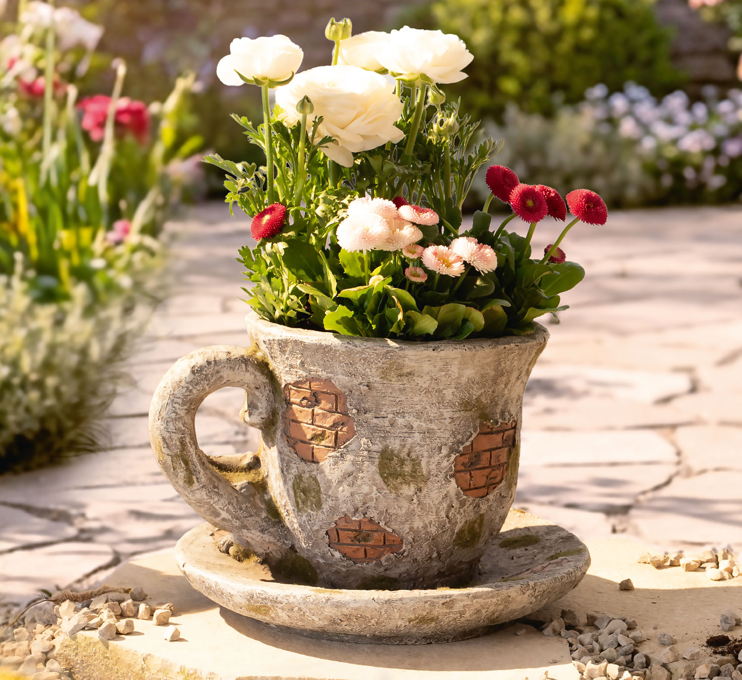 Rustikaler Pflanztopf