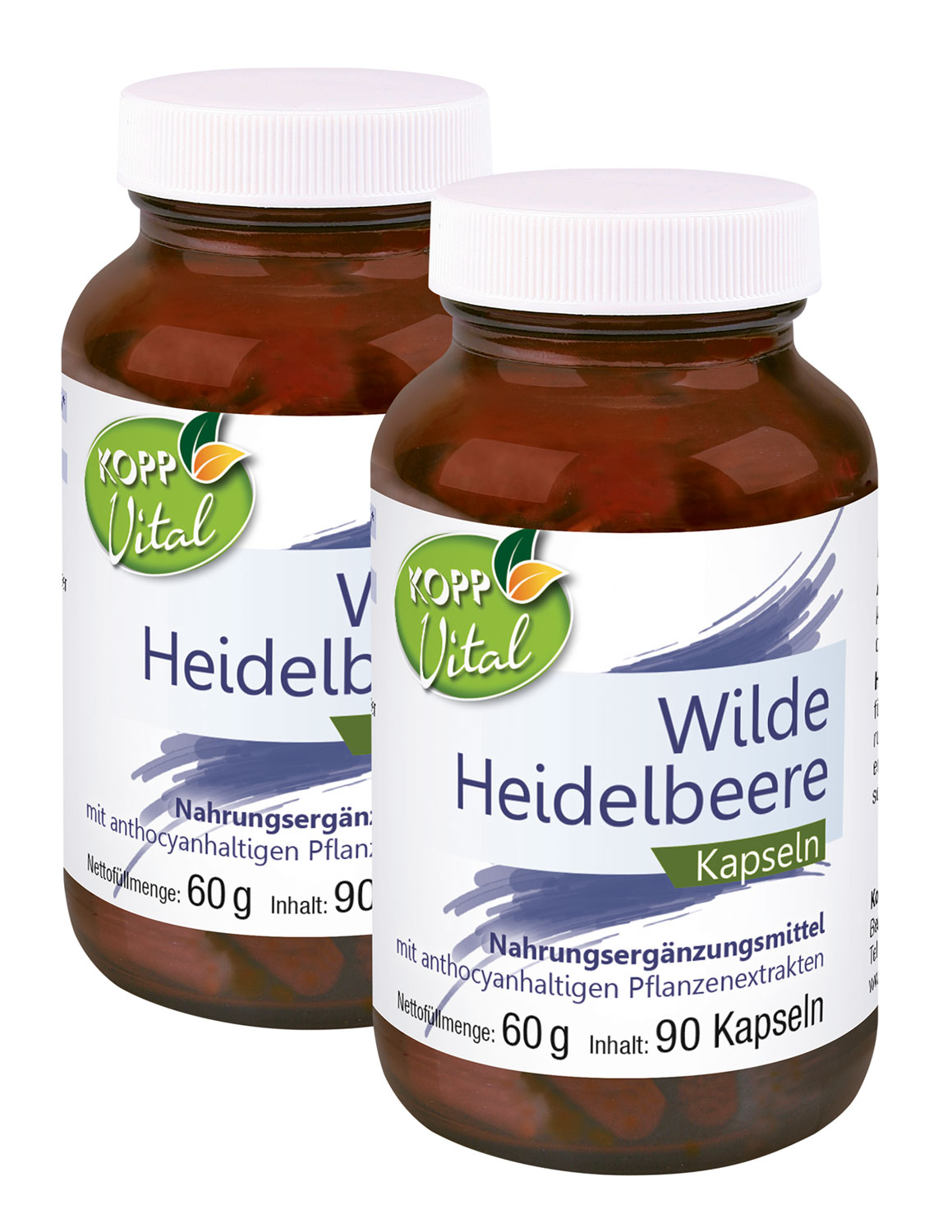 Kopp Vital   Wilde Heidelbeere / 480 mg / 90 Kapseln