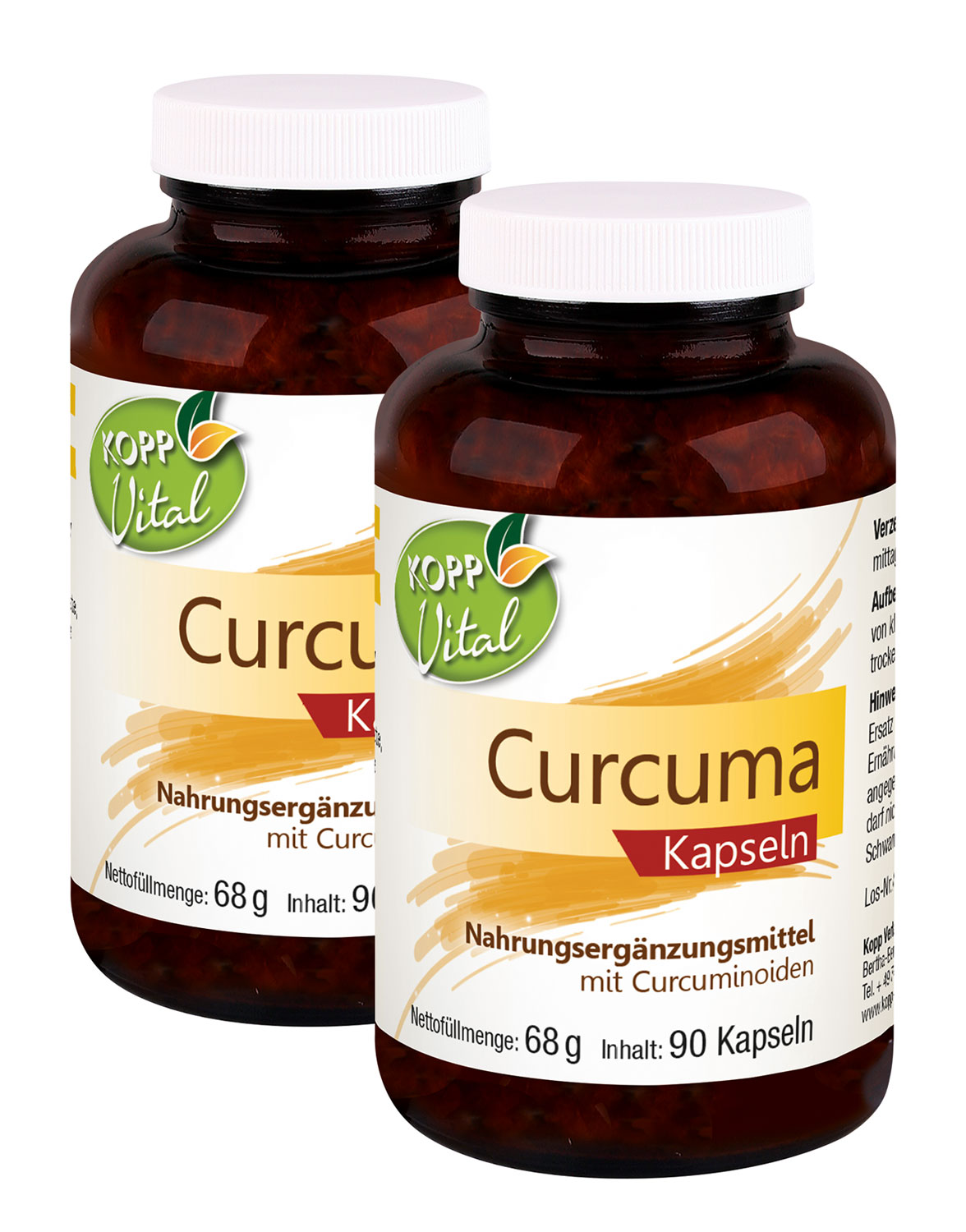 Kopp Vital   Curcuma / 316 mg / 90 Kapseln