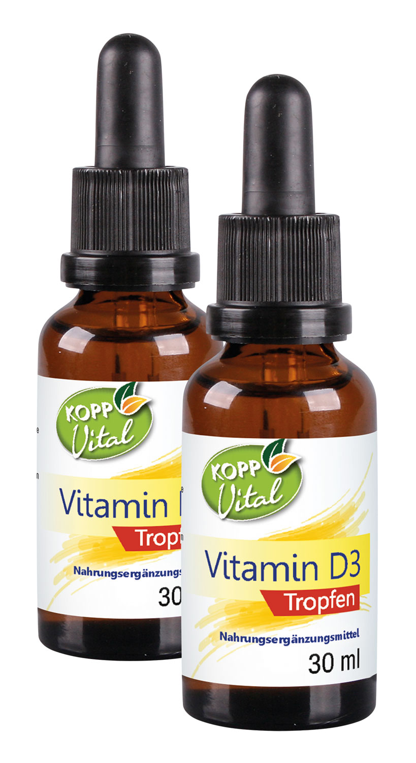 Kopp Vital   Vitamin D3 Tropfen / 1000 IE / 30 ml