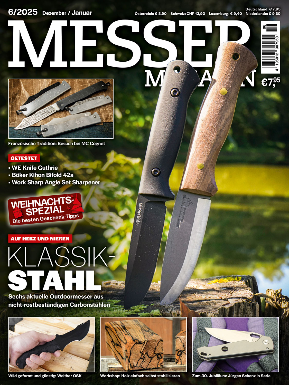Messer Magazin Ausgabe 6/2025 Dezember/Januar