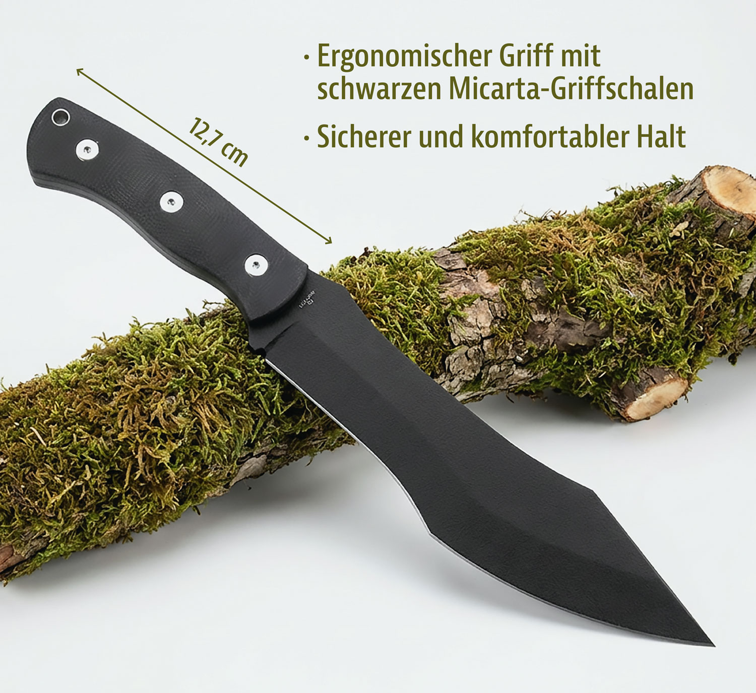 Bushcraft-Messer Waldfels D202