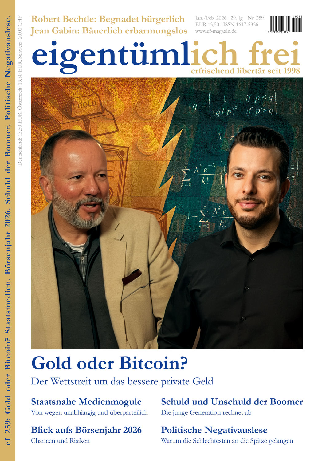 eigent�mlich frei Ausgabe Nr. 259 Januar/Februar 2026