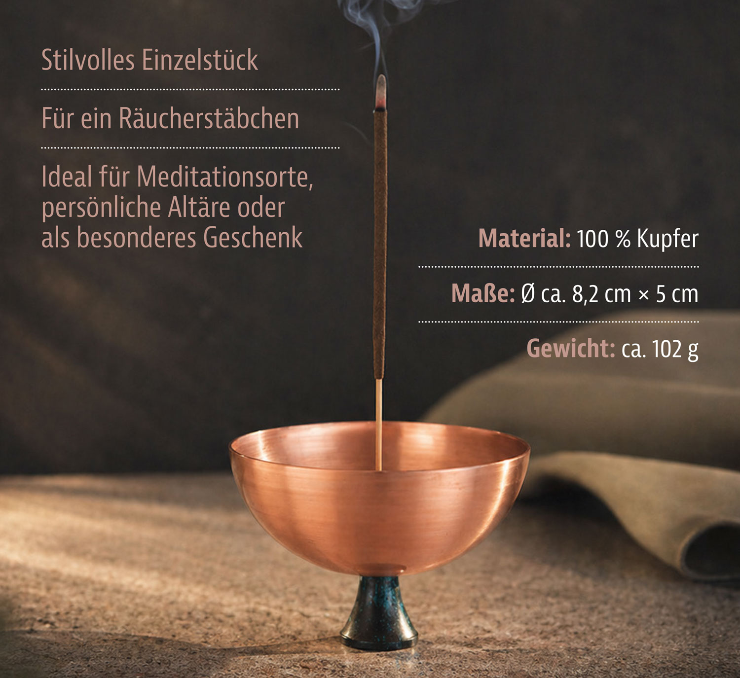 Kupfer-R�ucherst�bchenhalter01