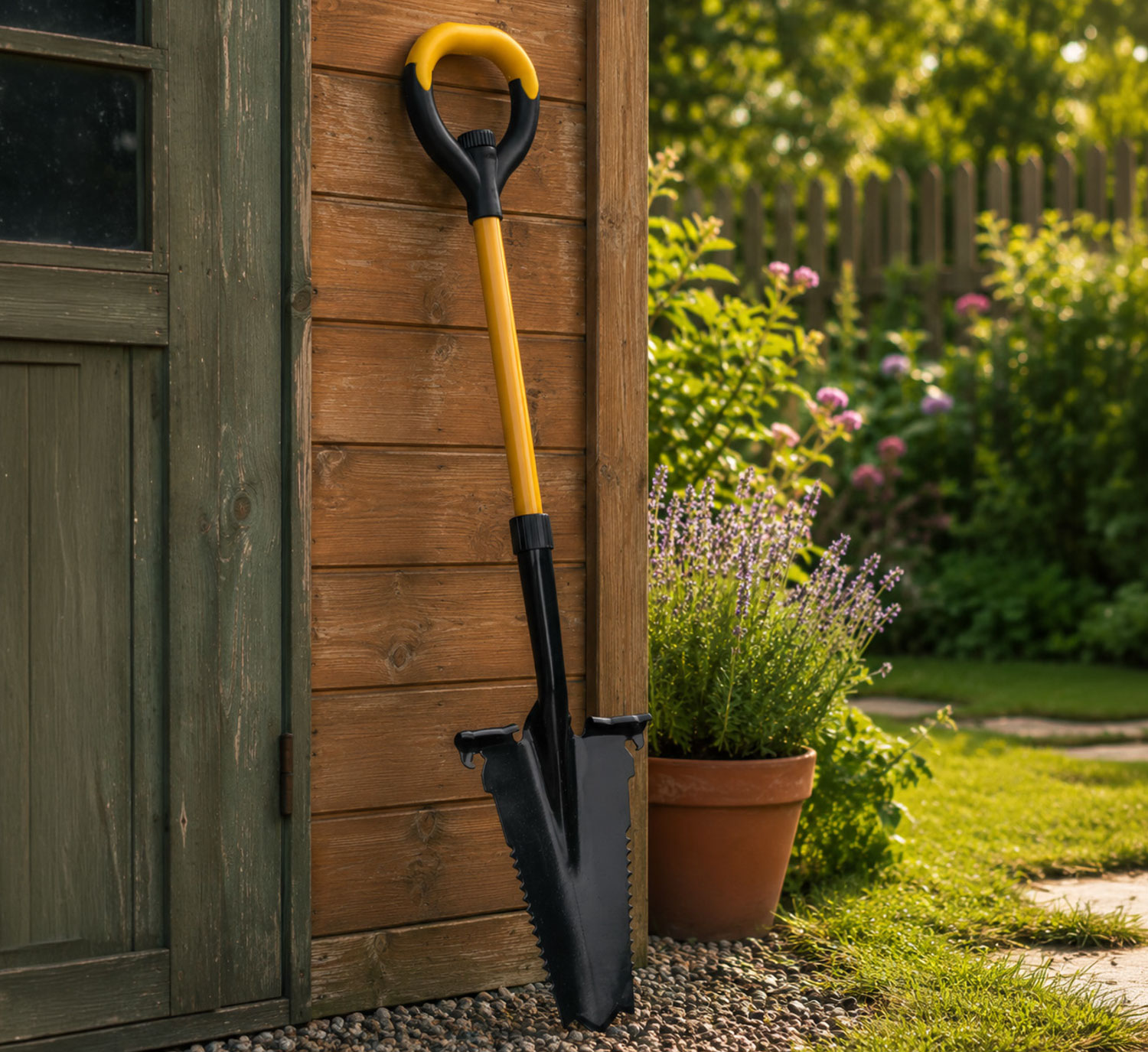 Kopp All-in-One-Wurzelspaten mit S�gez�hnen