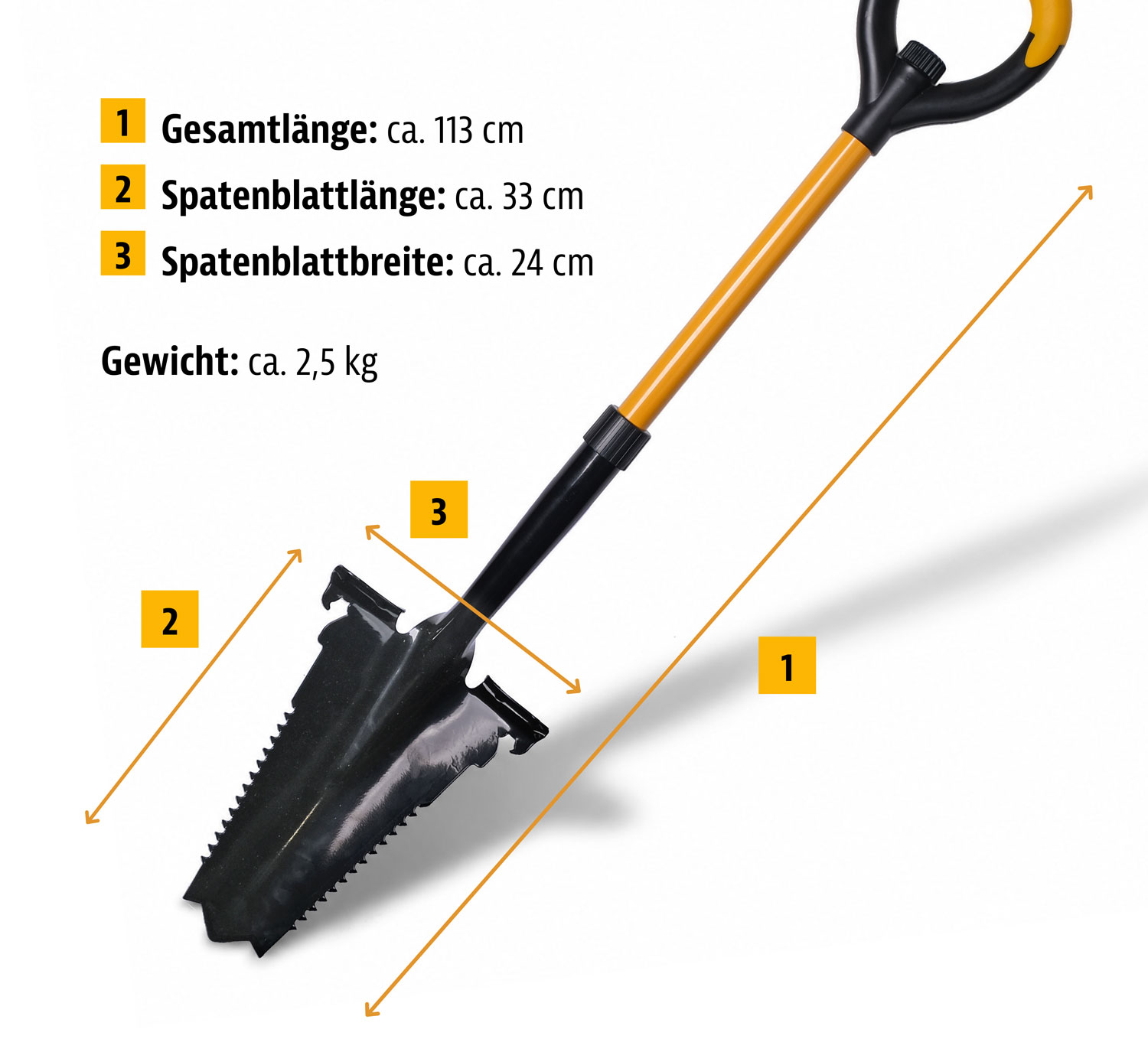 Kopp All-in-One-Wurzelspaten mit S�gez�hnen04
