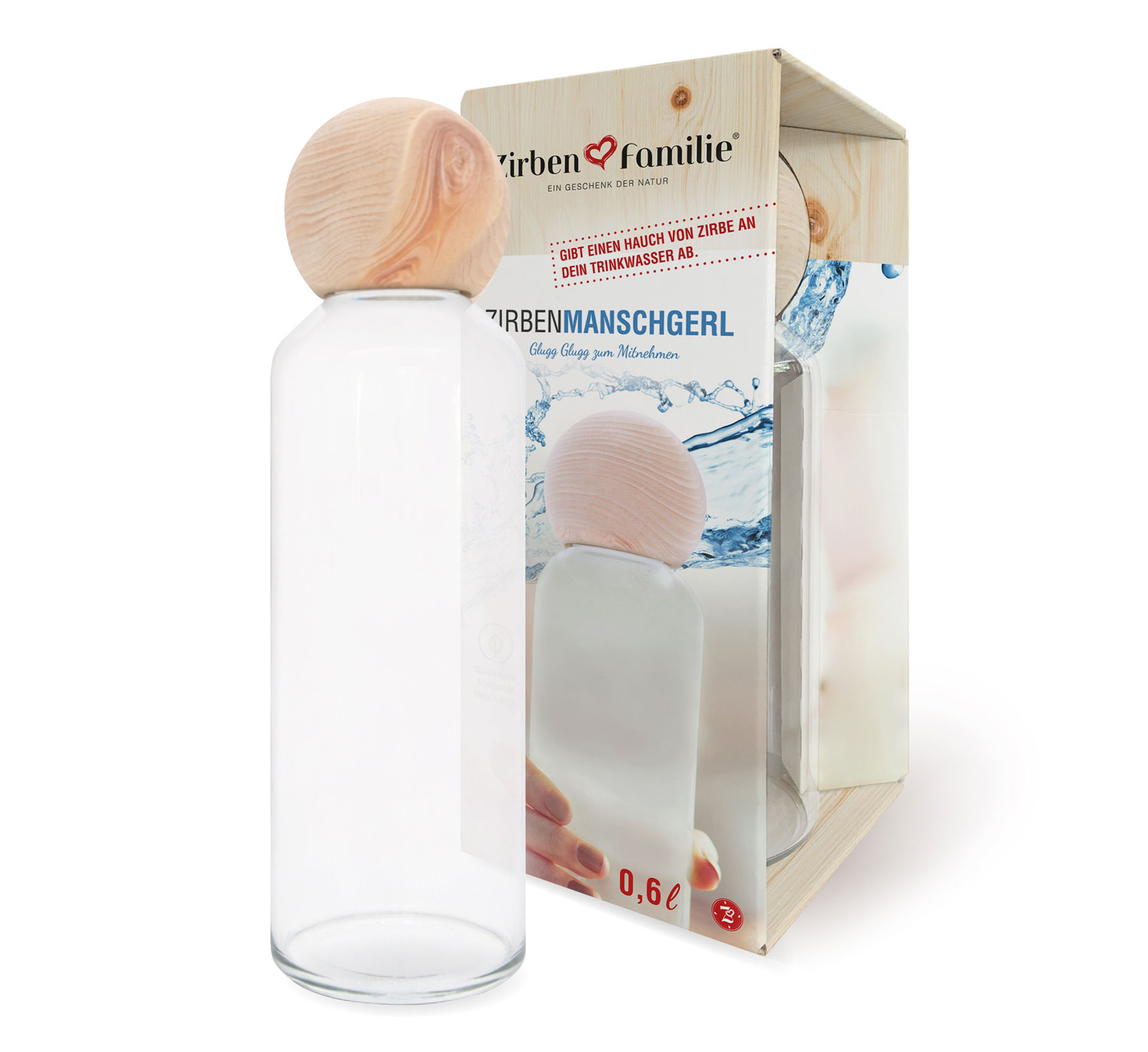 Original ZirbenManschgerl Trinkflasche01