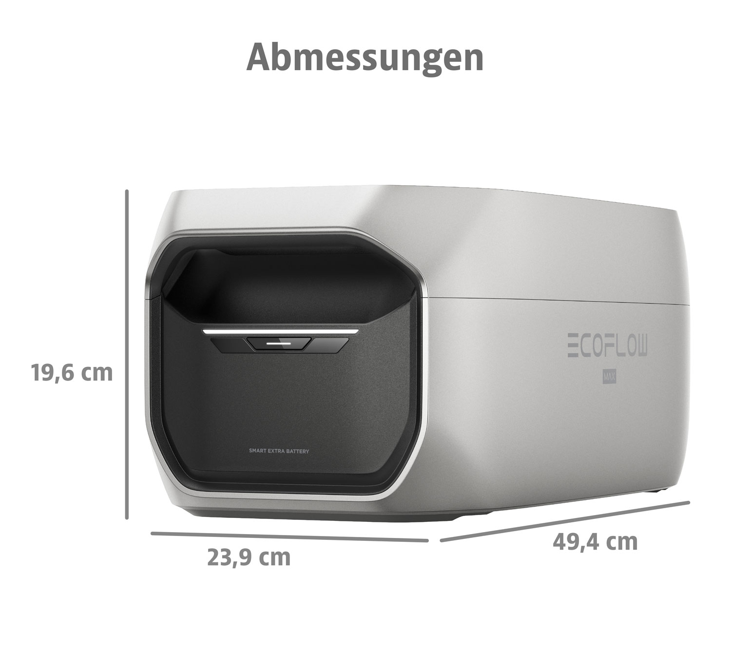 EcoFlow DELTA 3 Max Plus Zusatzakku 2048 Wh02