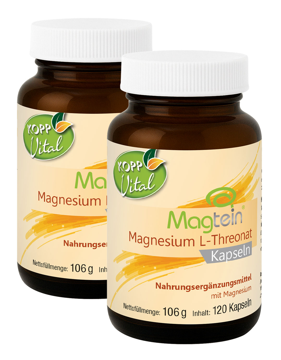 Kopp Vital� Magtein� Magnesium L-Threonat / 144 mg Magnesium / 120 Kapseln
