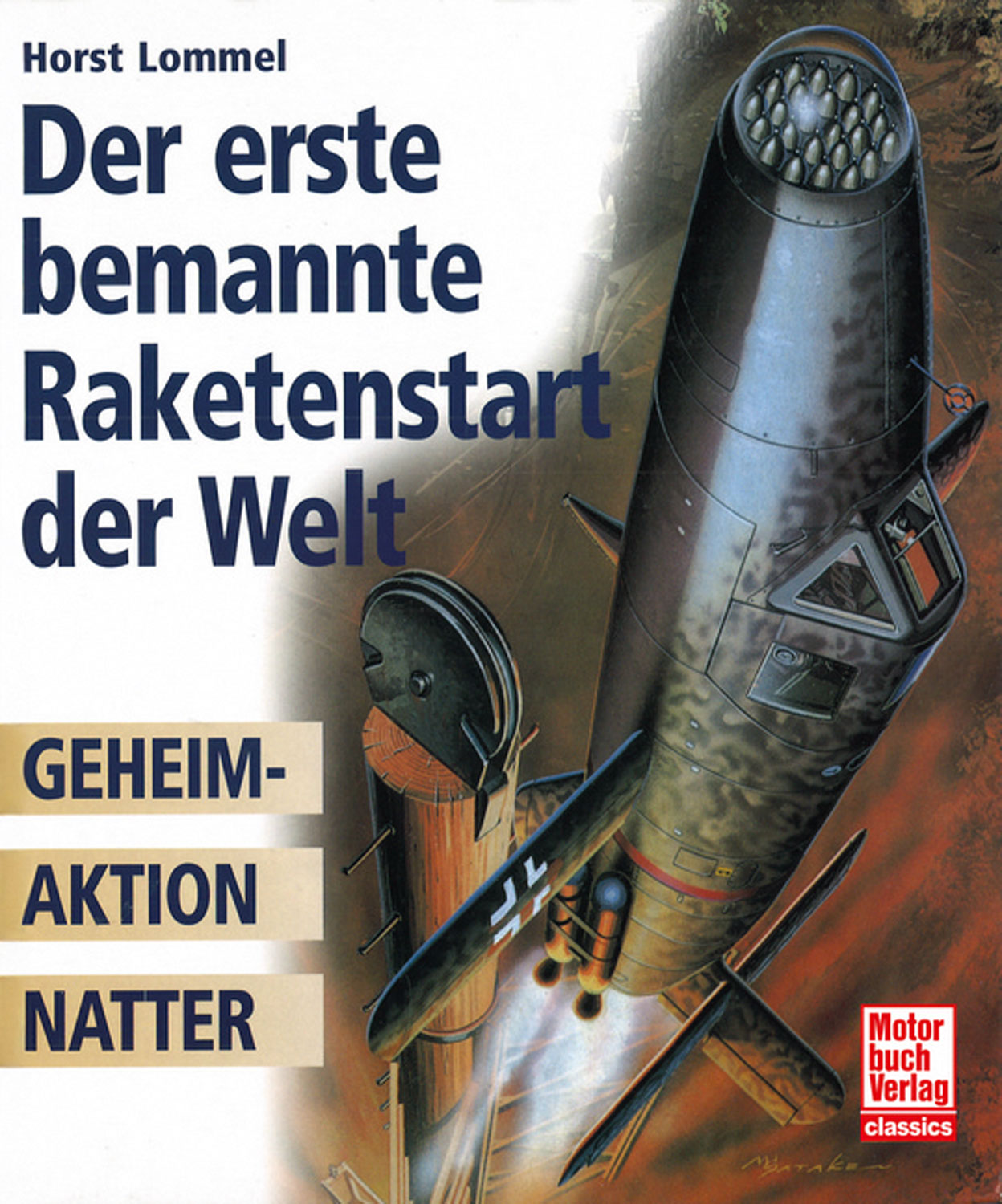 Der erste bemannte Raketenstart der Welt