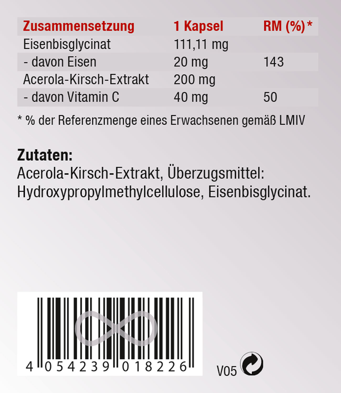 Kopp Vital� Eisen Dual Plus / 20 mg / 180 Kapseln02