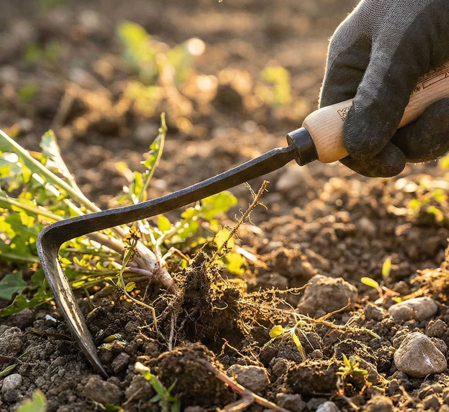 Krumpholz Japanische Sichelhacke mit Eschengriff