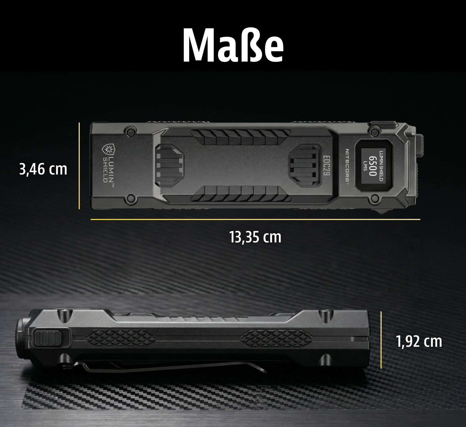 Nitecore NC-EDC29 Taschenlampe05