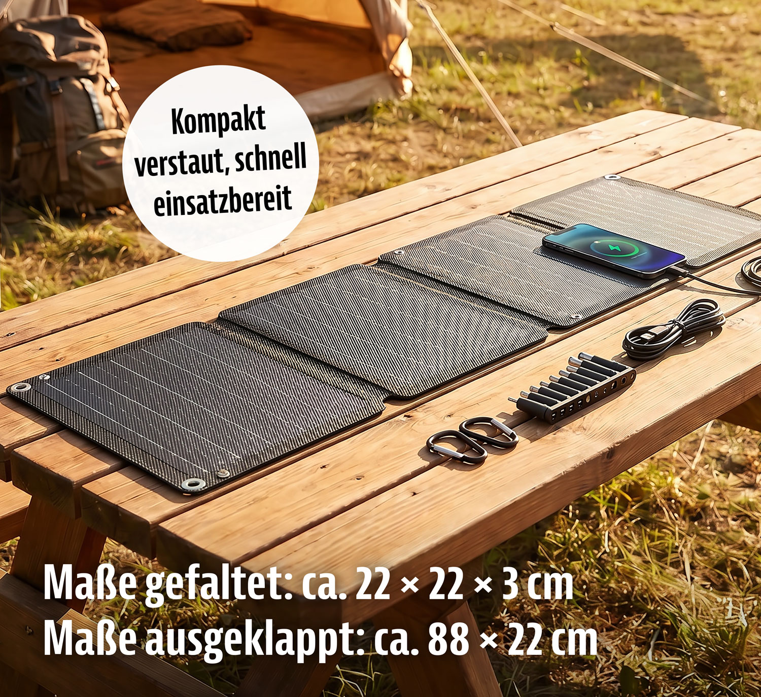 Kurbel-Dynamo-Powerstation mit faltbarem 30-Watt-Solarpanel02