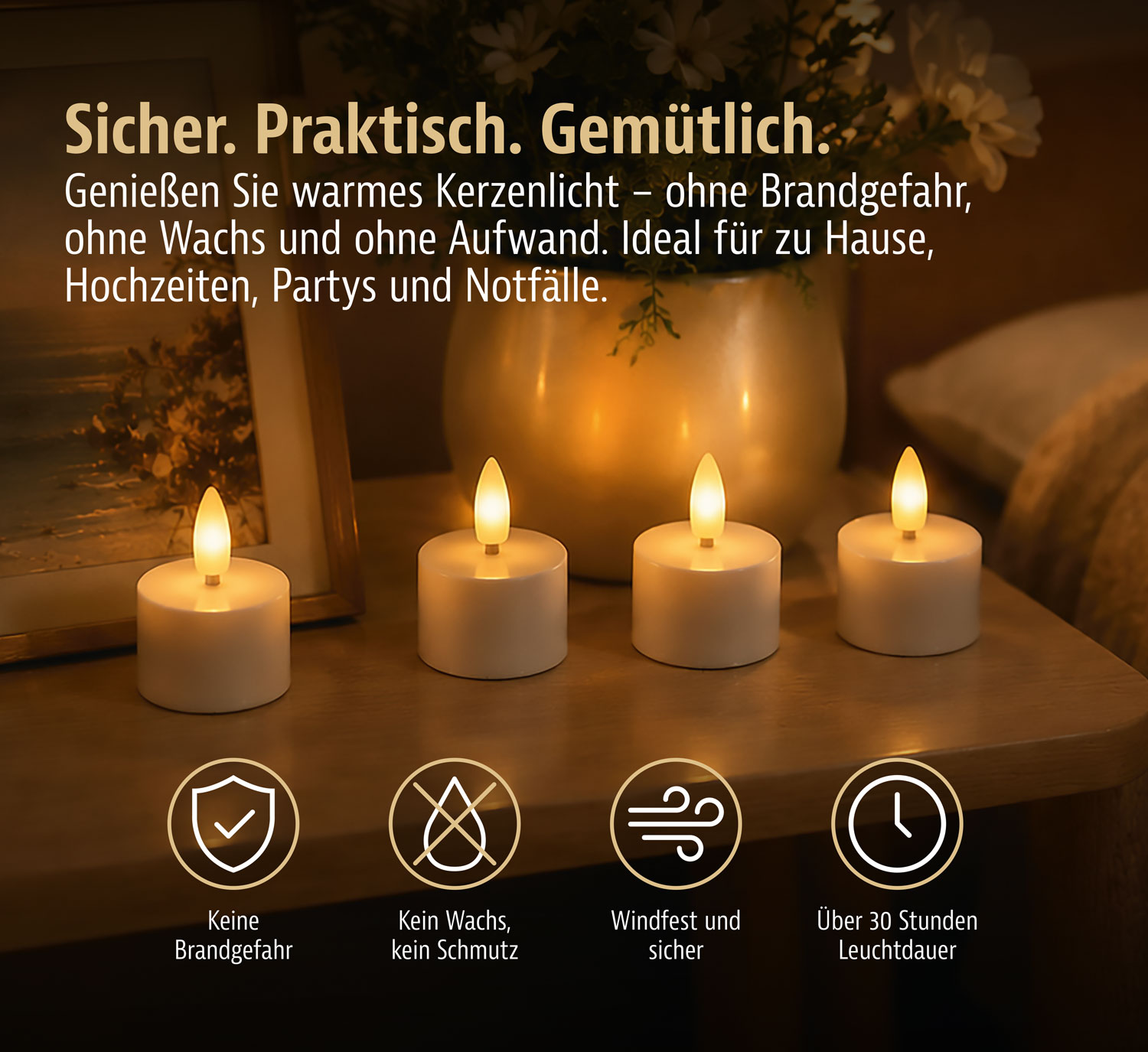 12er-Pack LED-Teelichter mit Fernbedienung02
