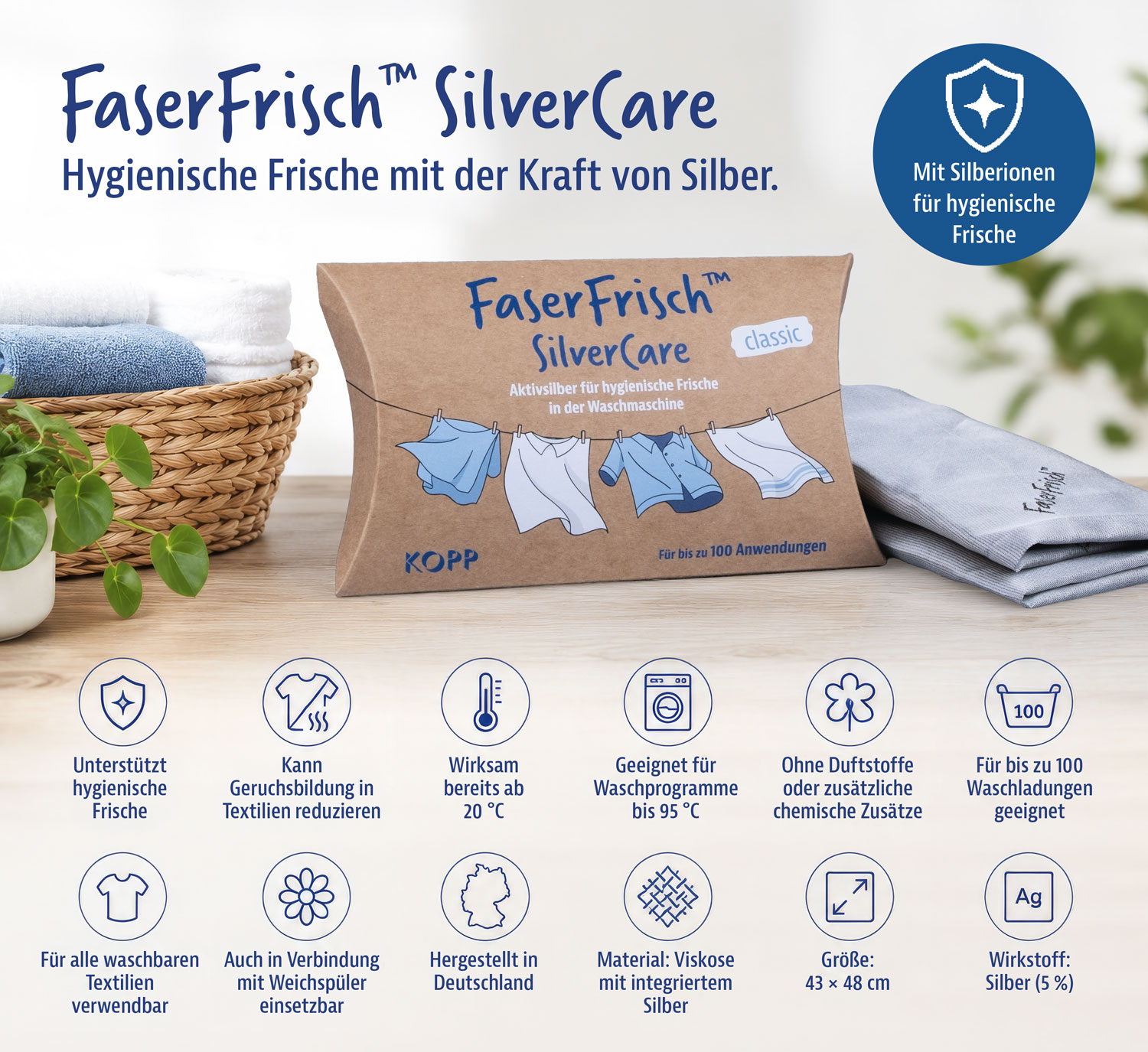 Kopp FaserFrisch� SilverCare02