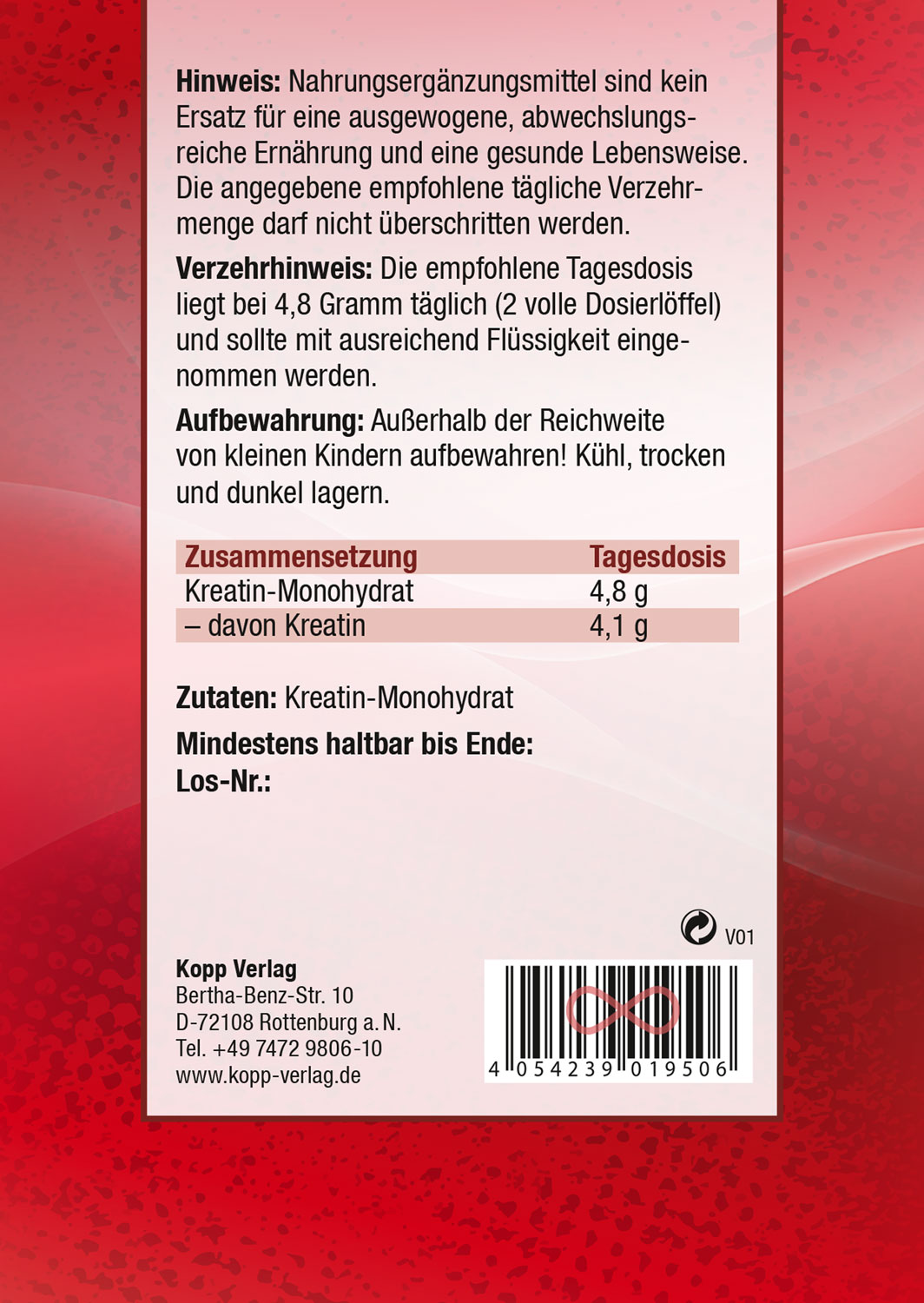 Kopp Vital� Kreatin Pulver02