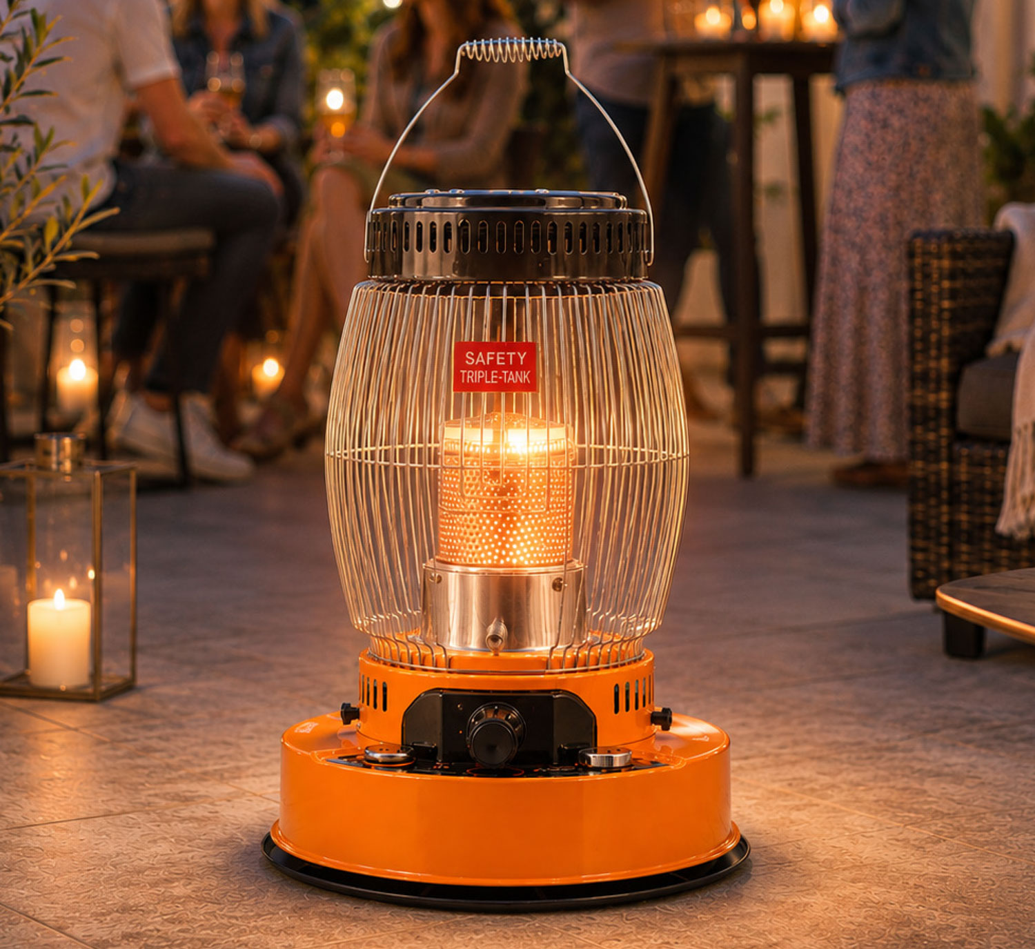 Petroleumheizung 3 KW mit Kochfunktion